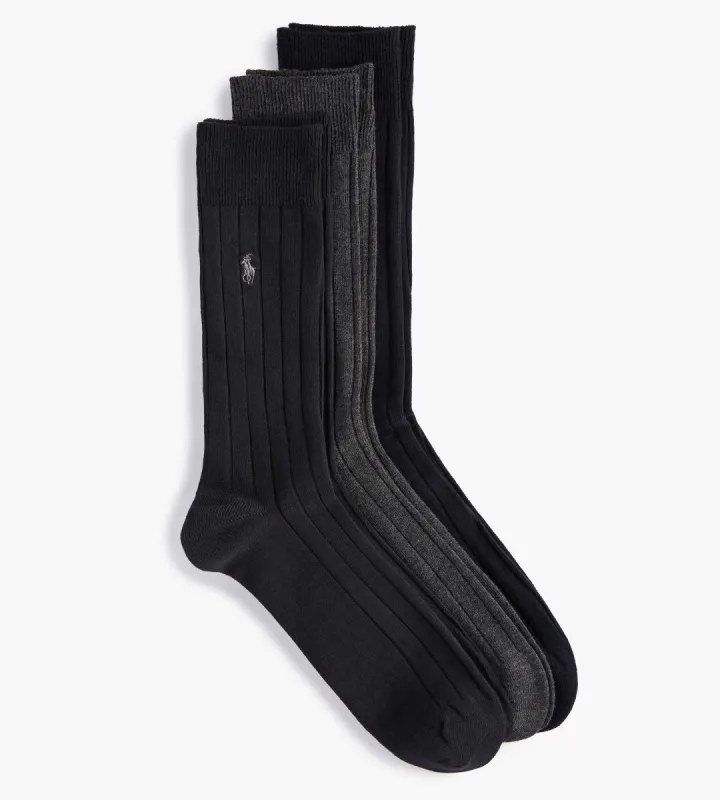 3-Pack Rib Dress Socks sold by George Richards