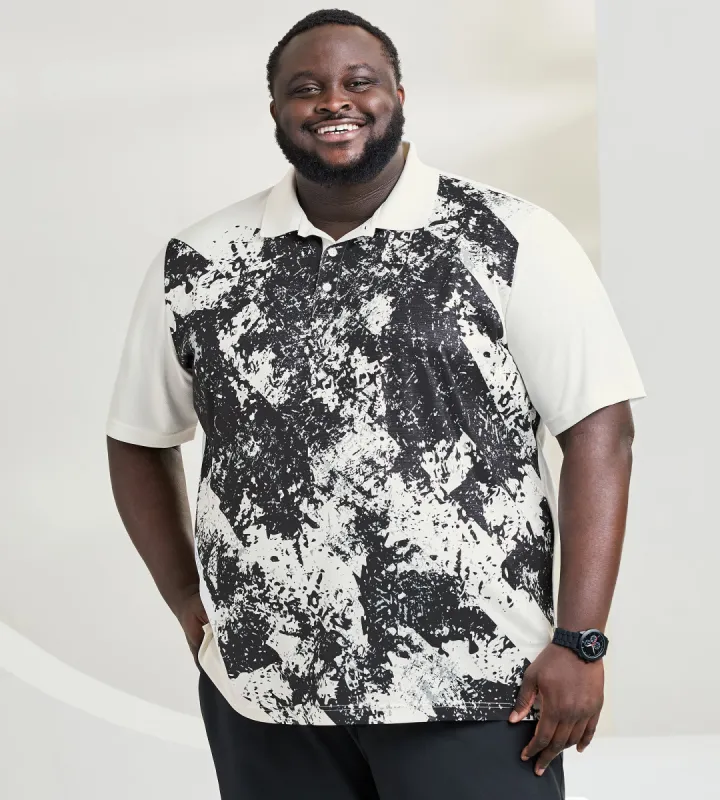 Active Abstract Design Polo sold by George Richards