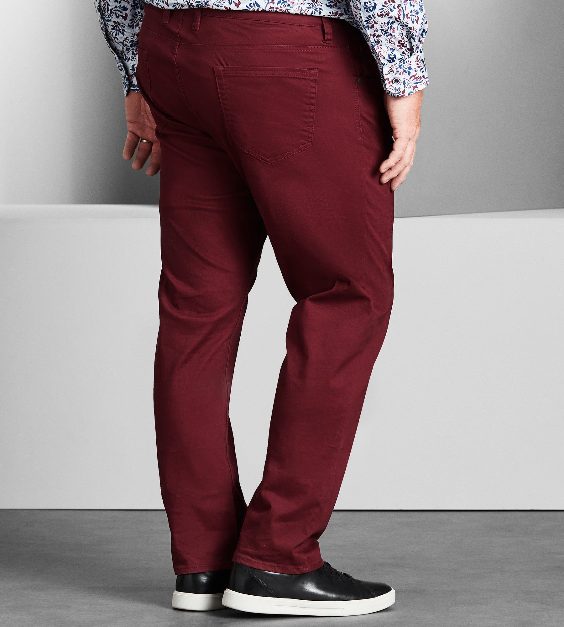 Five-Pocket Twill Pants sold by George Richards product image thumbnail 3