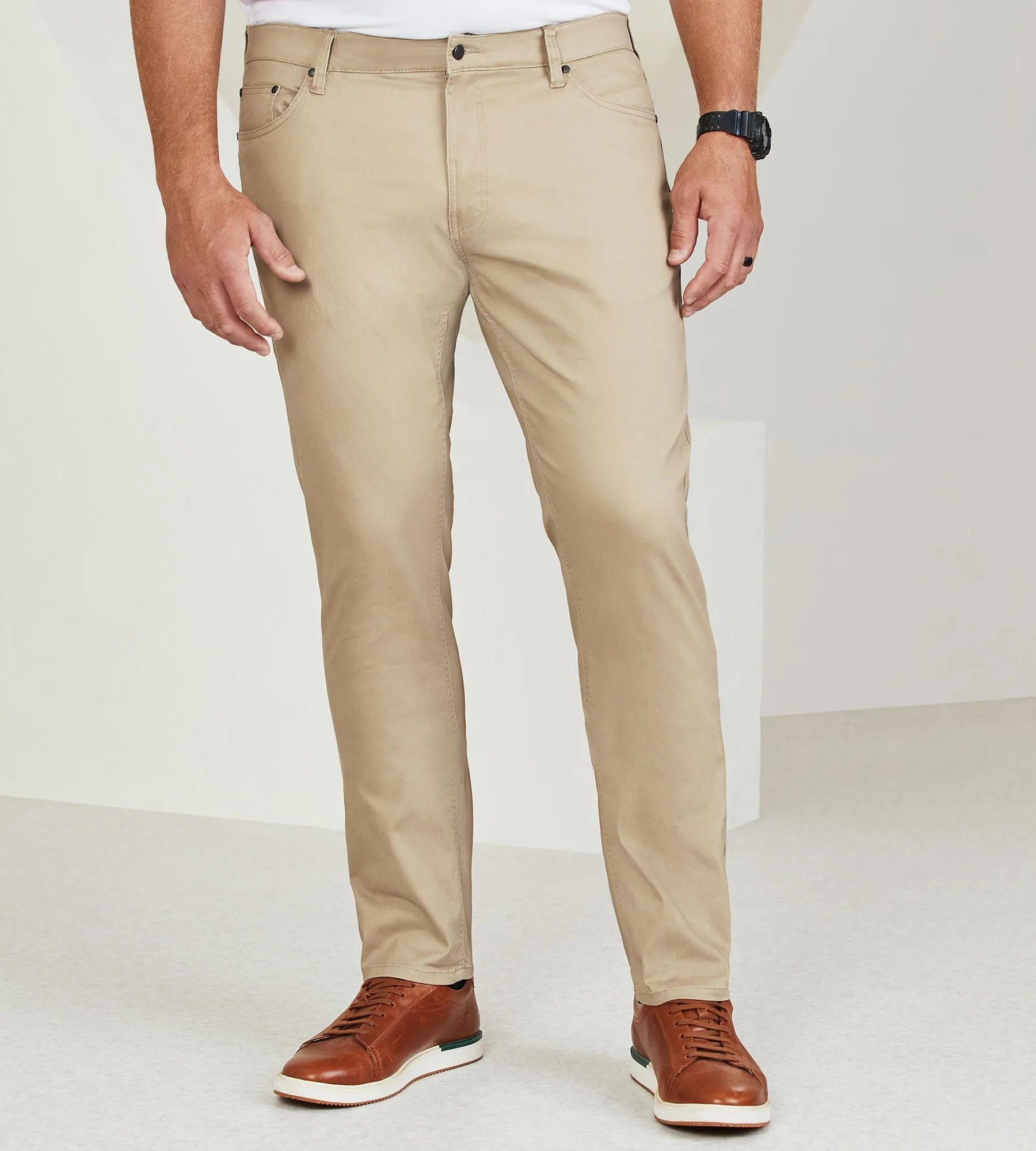 Five-Pocket Twill Pants sold by George Richards product image thumbnail 4