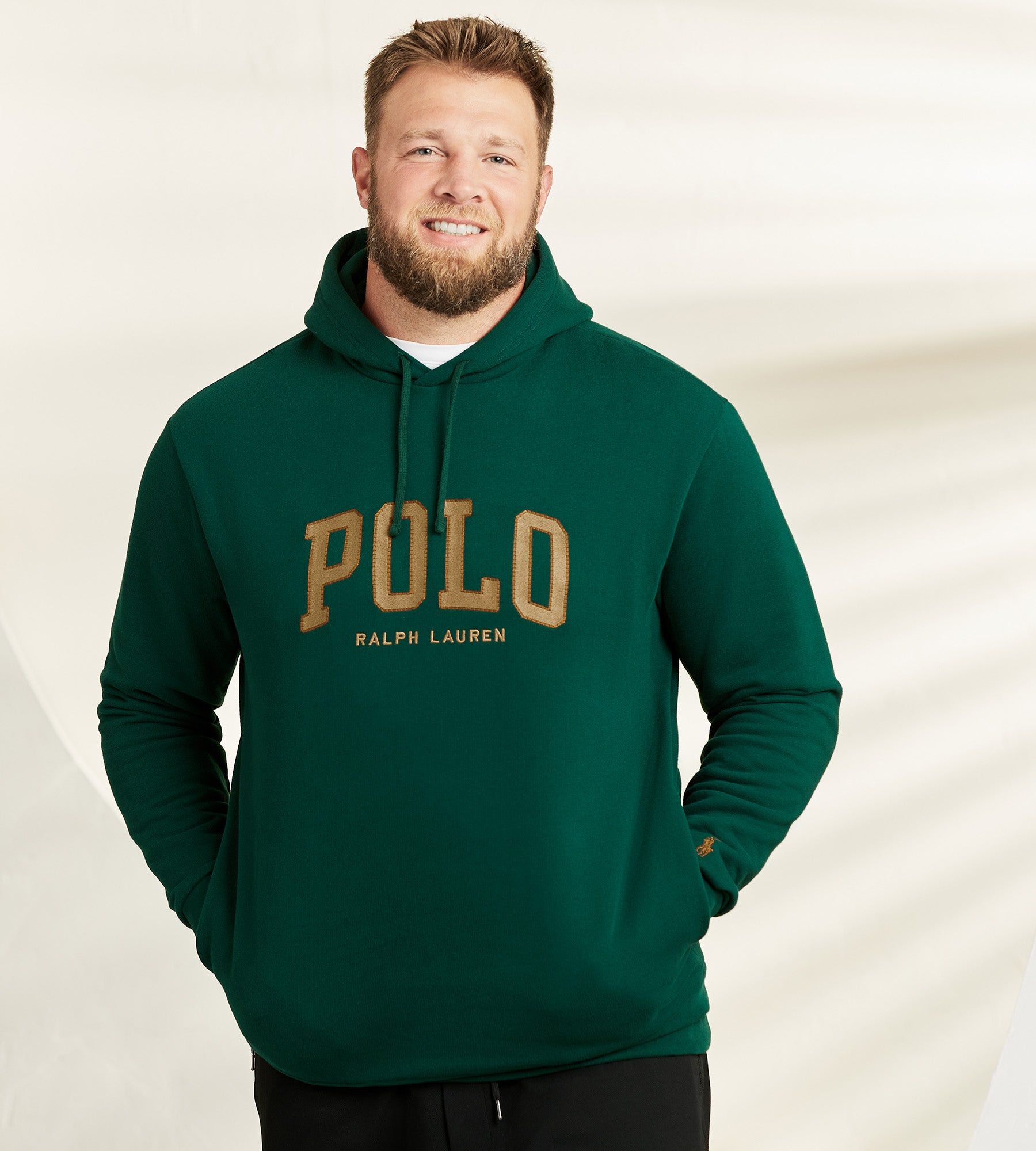 Polo Logo Fleece Hoodie sold by George Richards