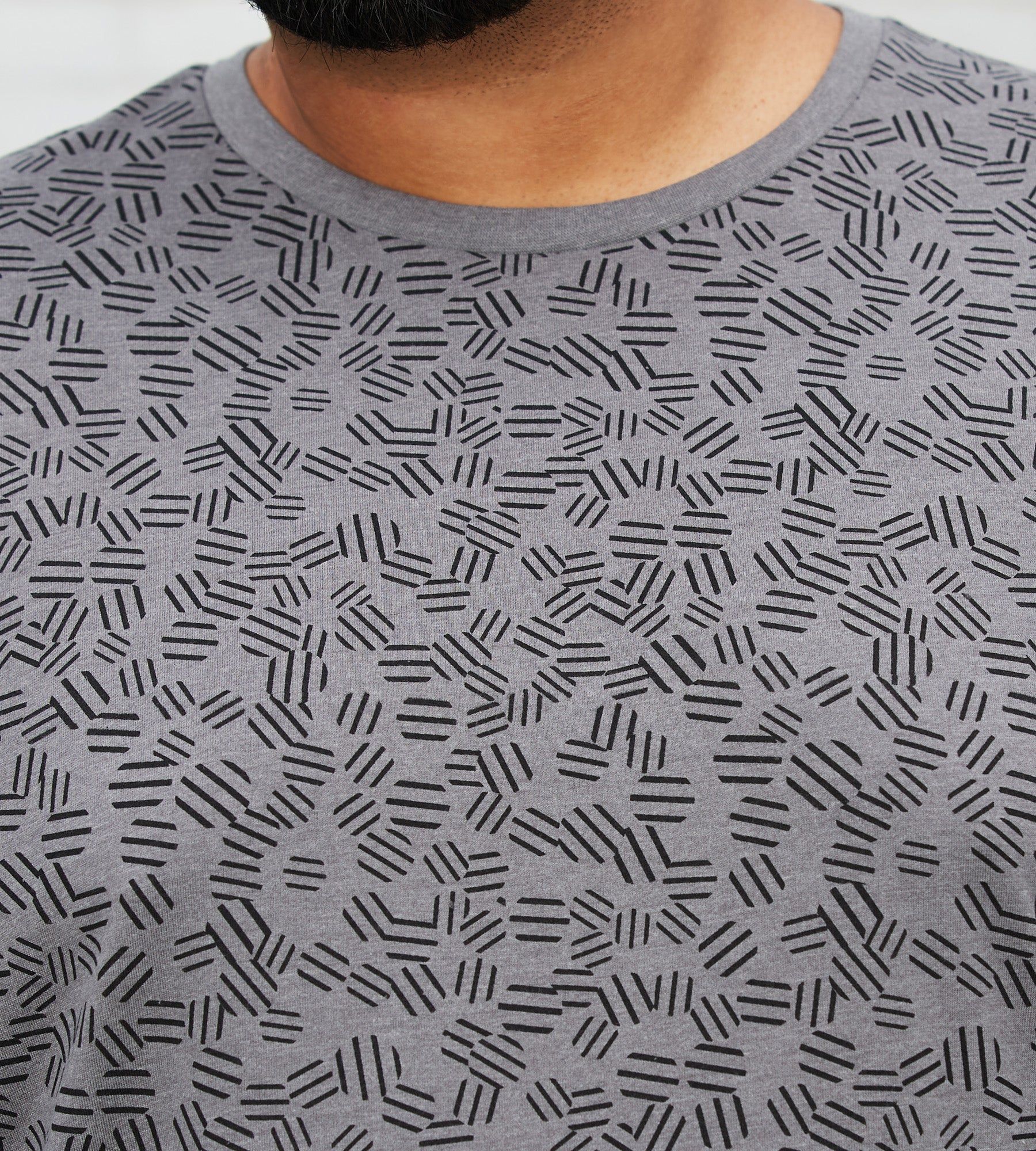 Ultimate Printed Crew Neck Tee sold by George Richards product image thumbnail 2