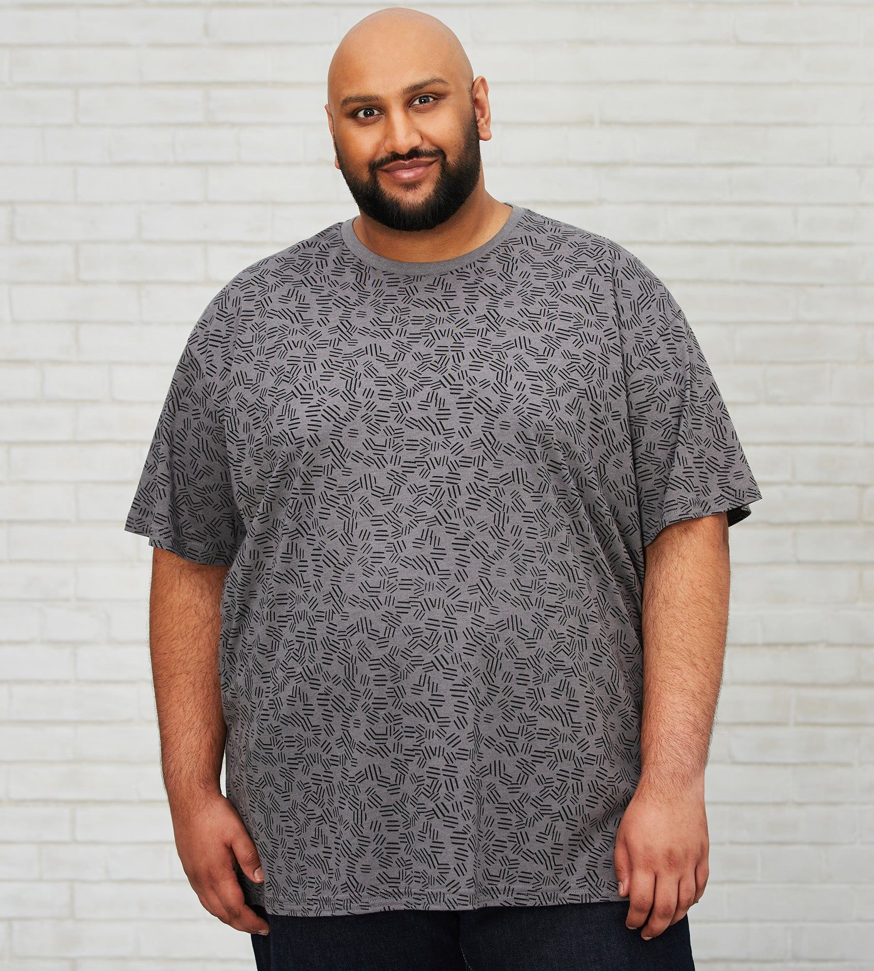 Ultimate Printed Crew Neck Tee sold by George Richards