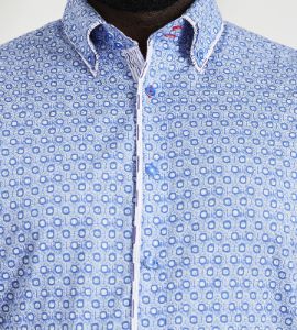 Non-Iron Double Collar Long Sleeve Sport Shirt sold by George Richards