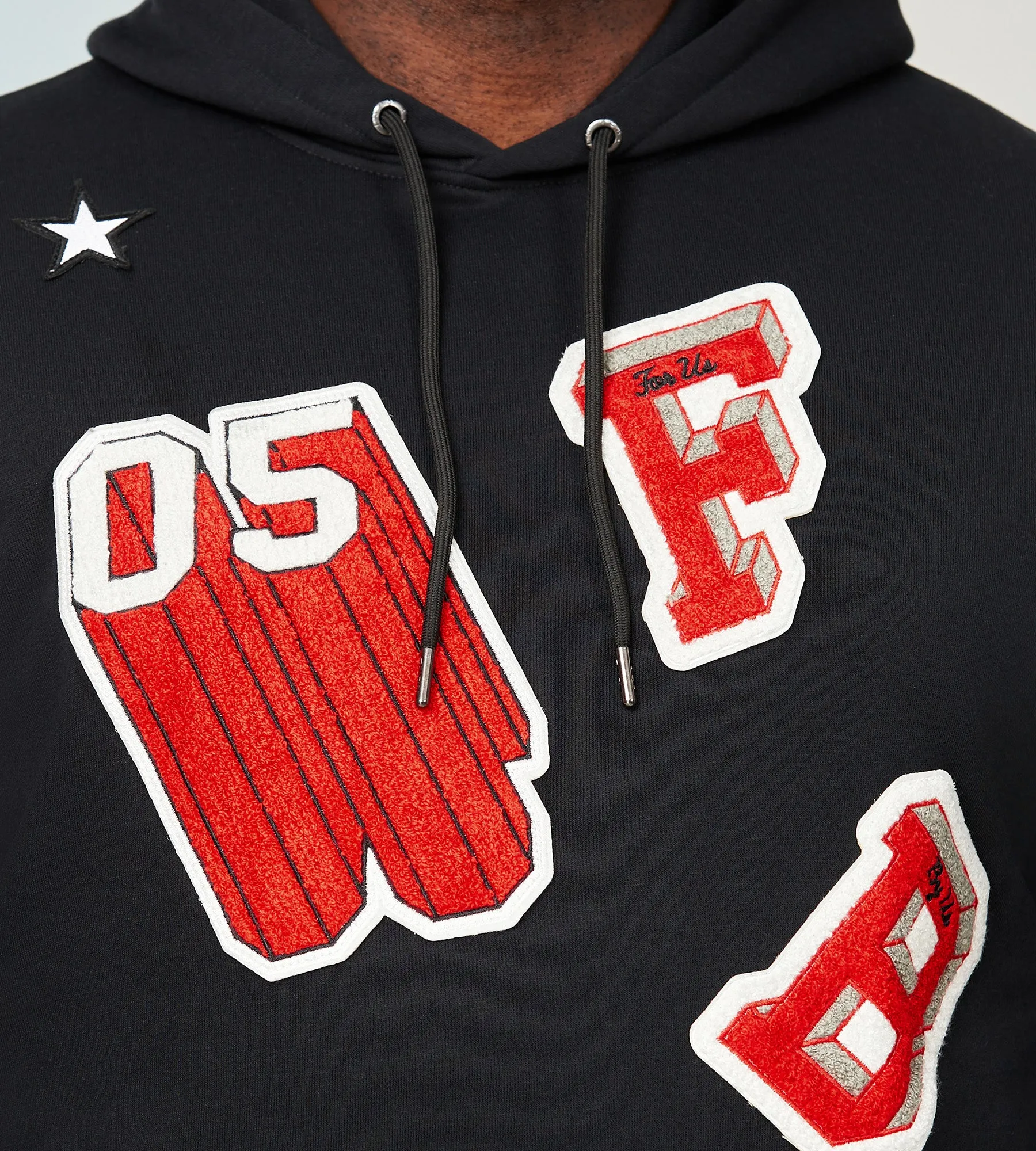 Patchwork Hoodie sold by George Richards product image thumbnail 2