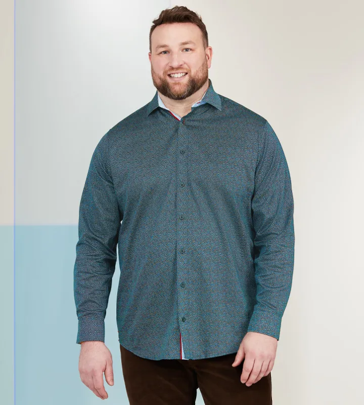 Water Colour Print Shirt sold by George Richards