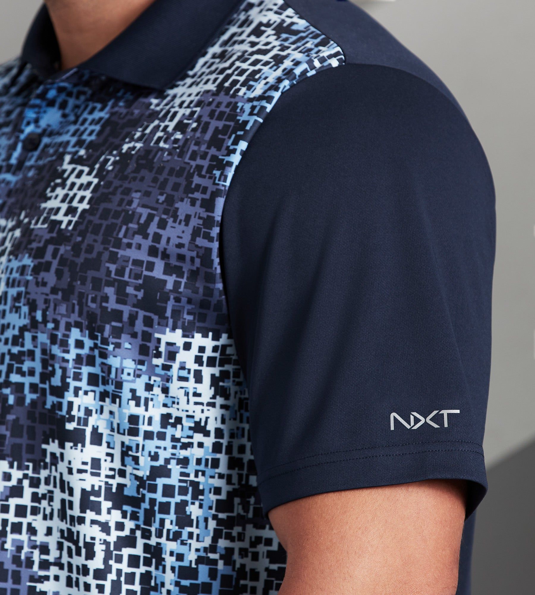 Active Camo Pixel Print Polo sold by George Richards product image thumbnail 3