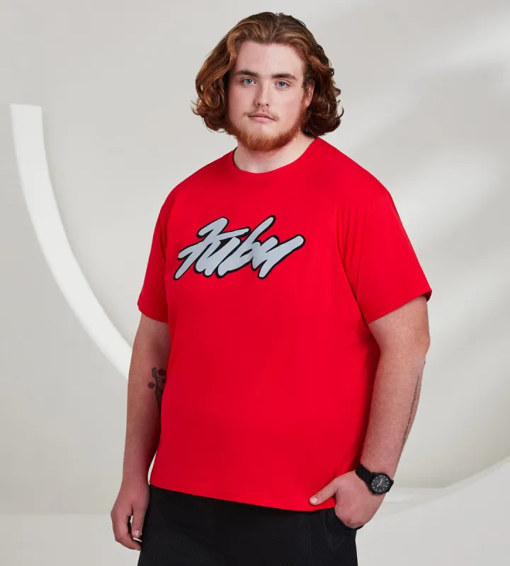 Reflection Script Tee sold by George Richards