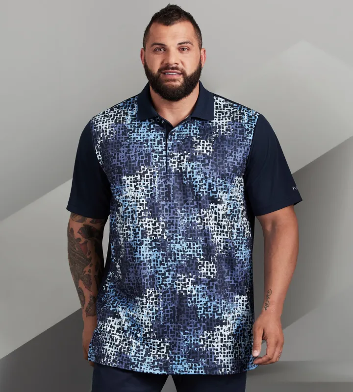 Active Camo Pixel Print Polo sold by George Richards