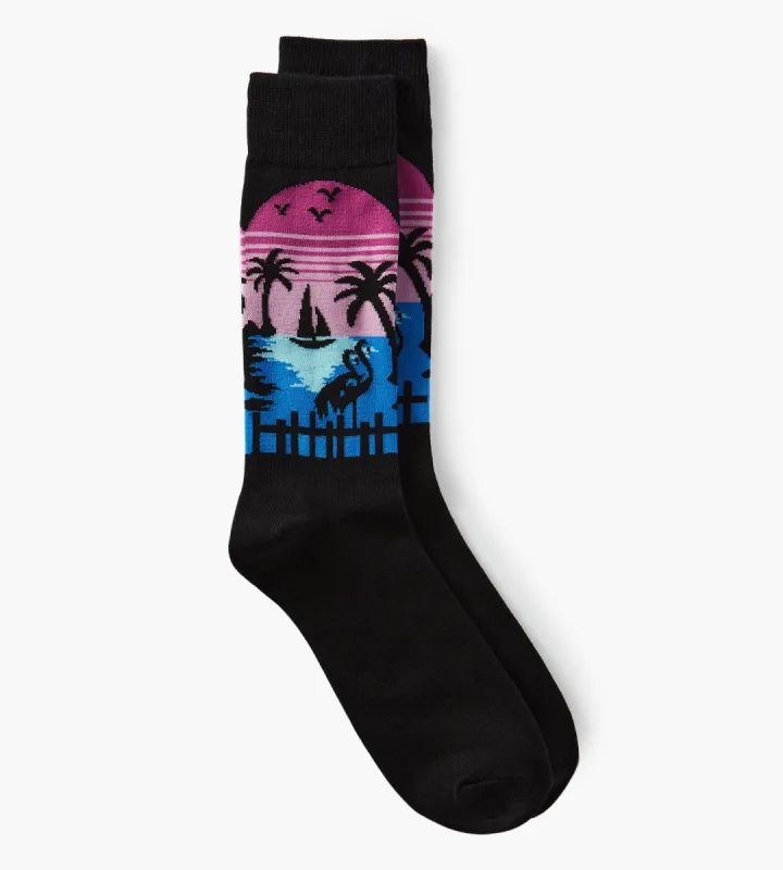 Flamingo Socks sold by George Richards