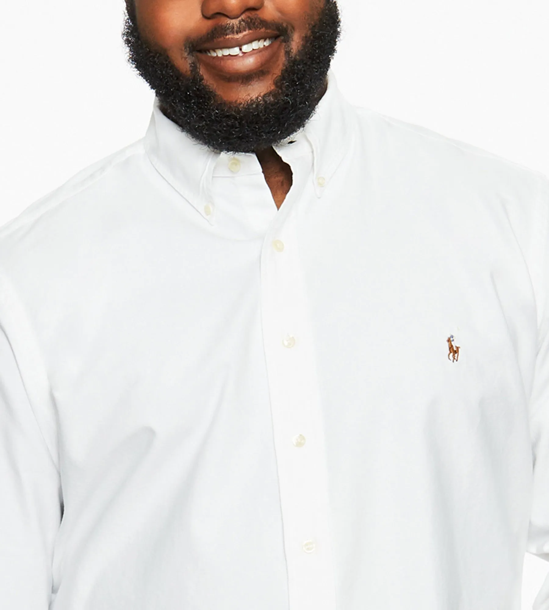 Oxford Long Sleeve Sport Shirt sold by George Richards product image thumbnail 4