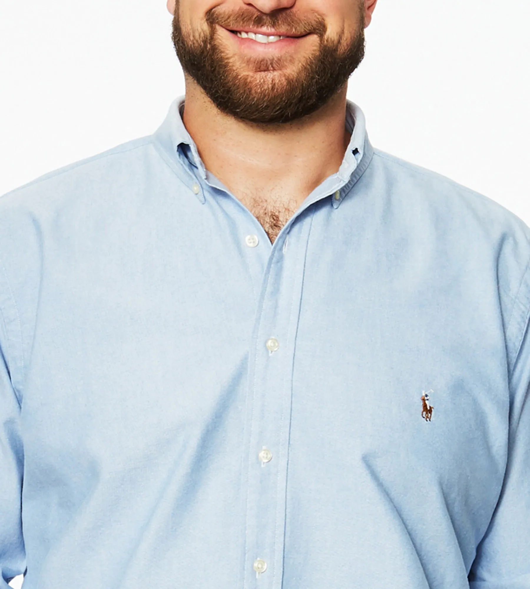 Oxford Long Sleeve Sport Shirt sold by George Richards product image thumbnail 2