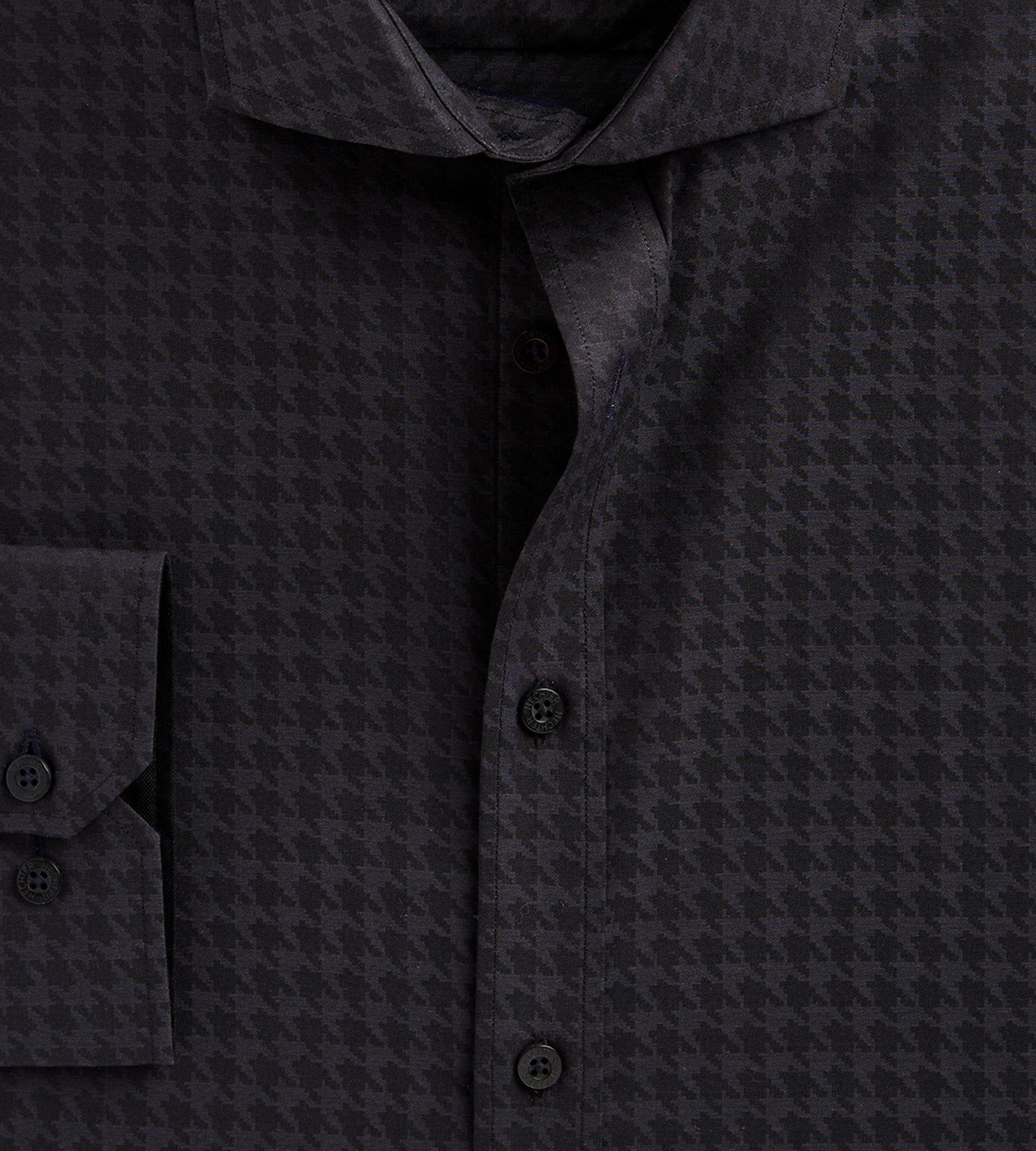 Modern Fit Non-Iron Tonal Dress Shirt sold by George Richards product image thumbnail 2