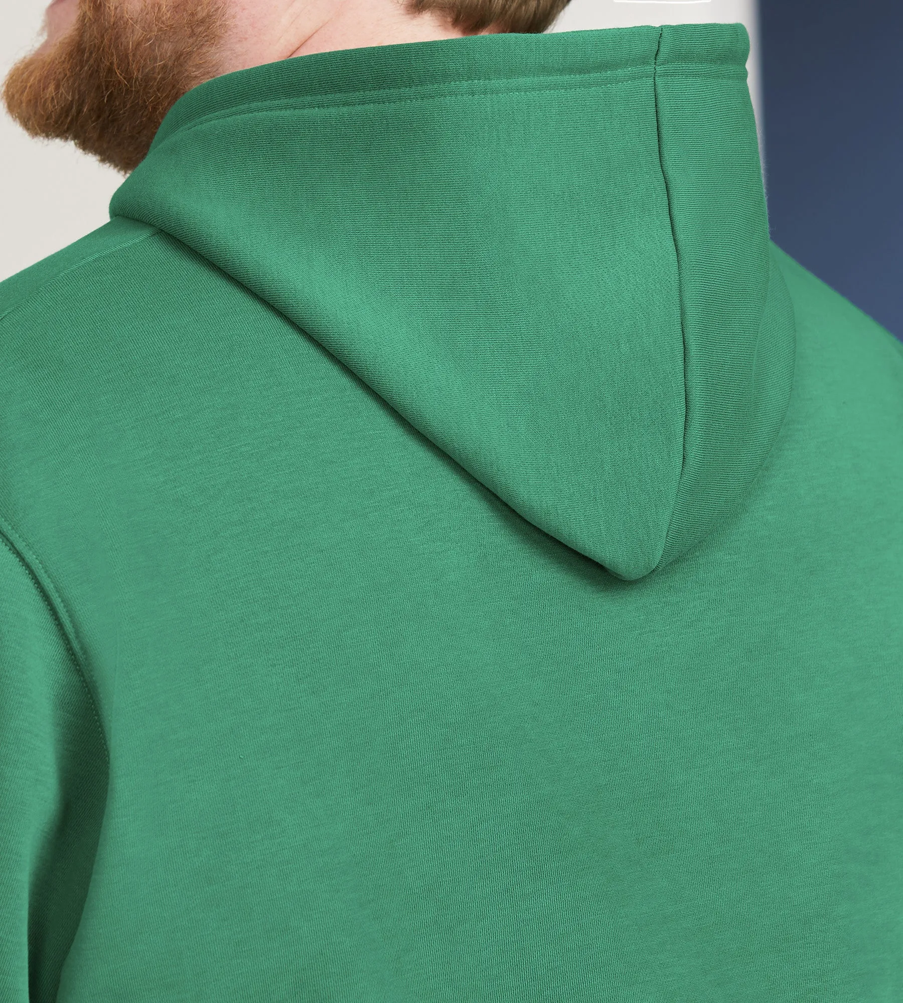 Rubber Logo Pull Over Hoodie sold by George Richards product image thumbnail 3