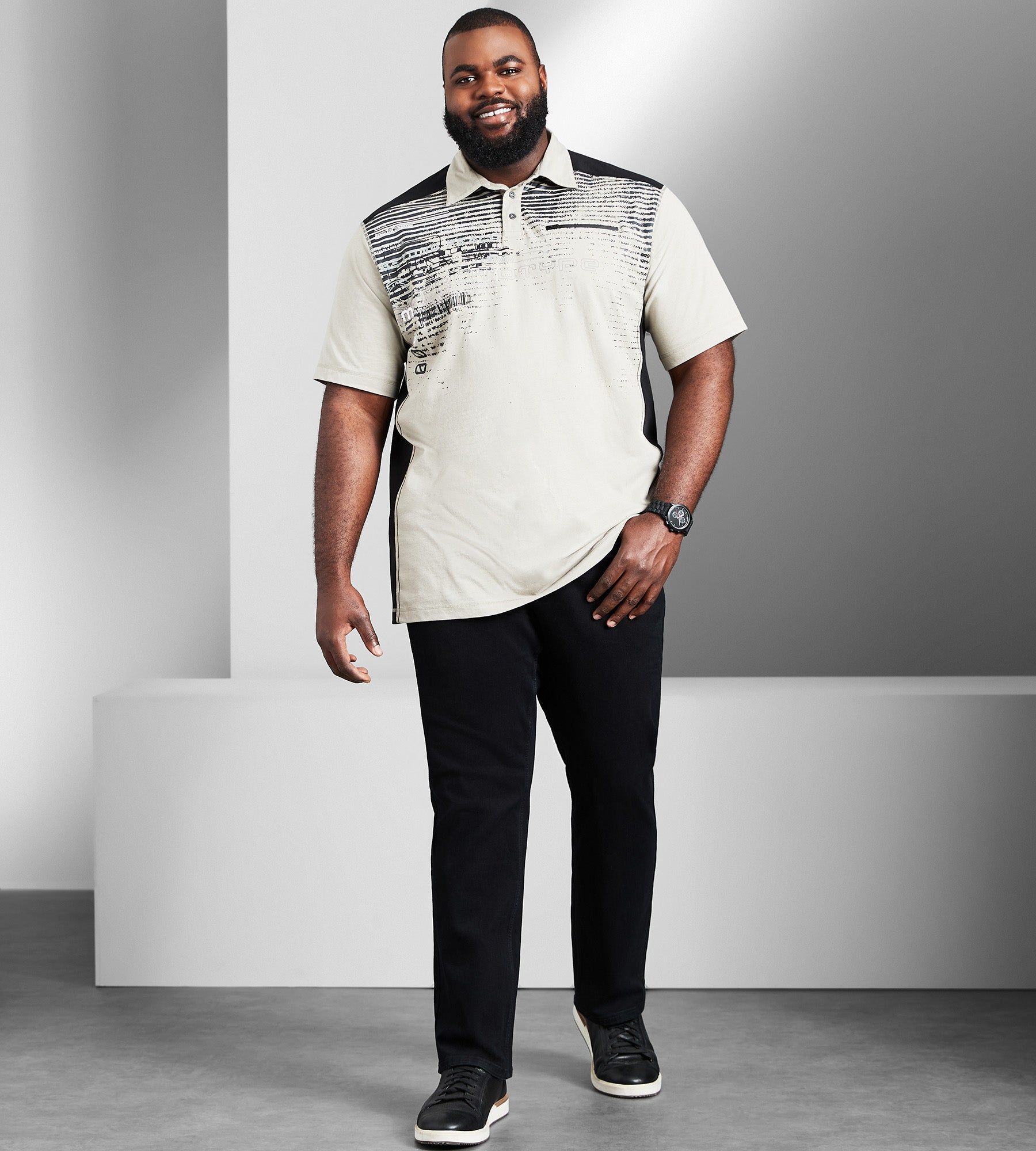 Graphic Polo sold by George Richards product image thumbnail 3