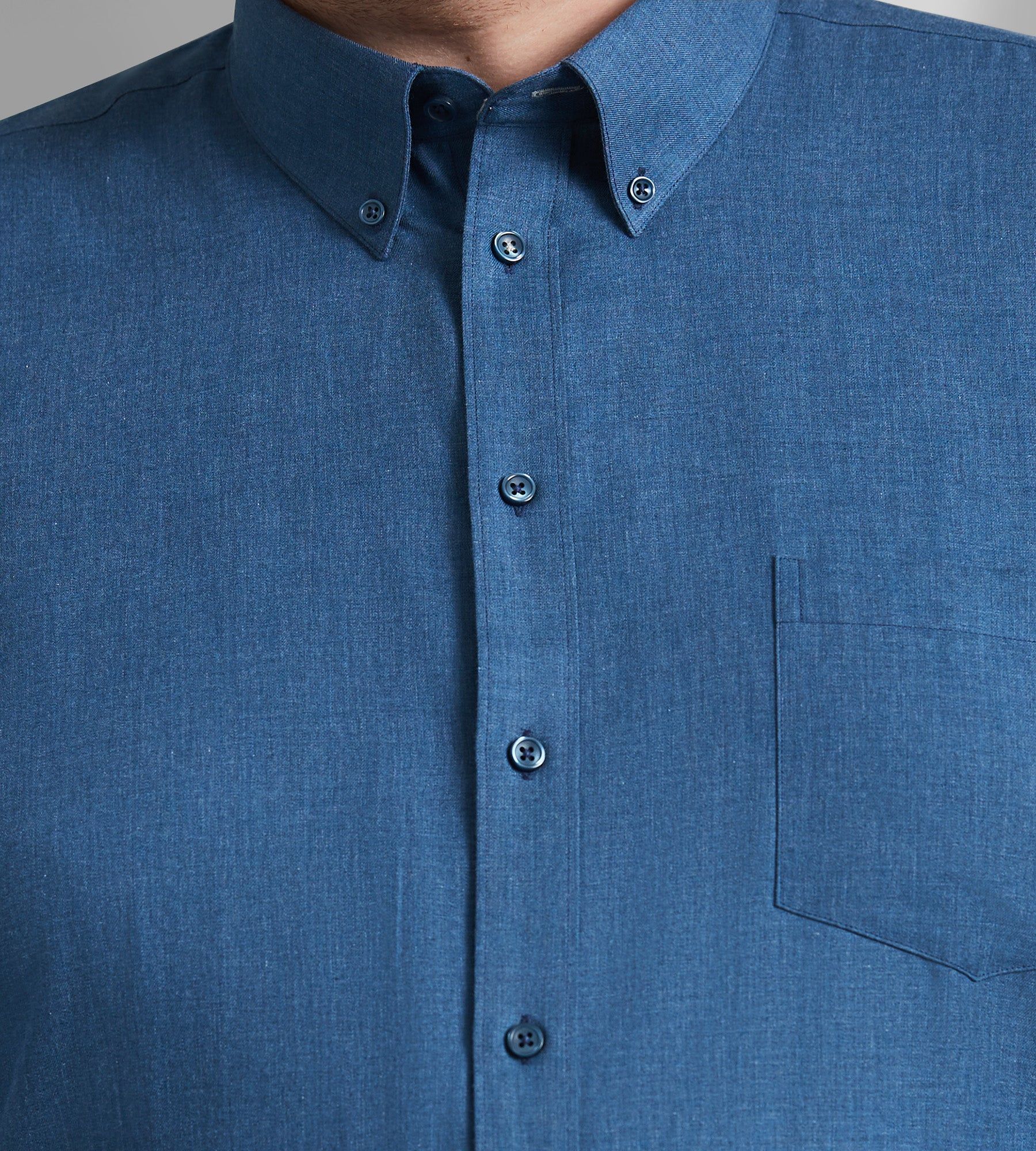 Easy Care Tonal Long Sleeve Sport Shirt sold by George Richards product image thumbnail 2