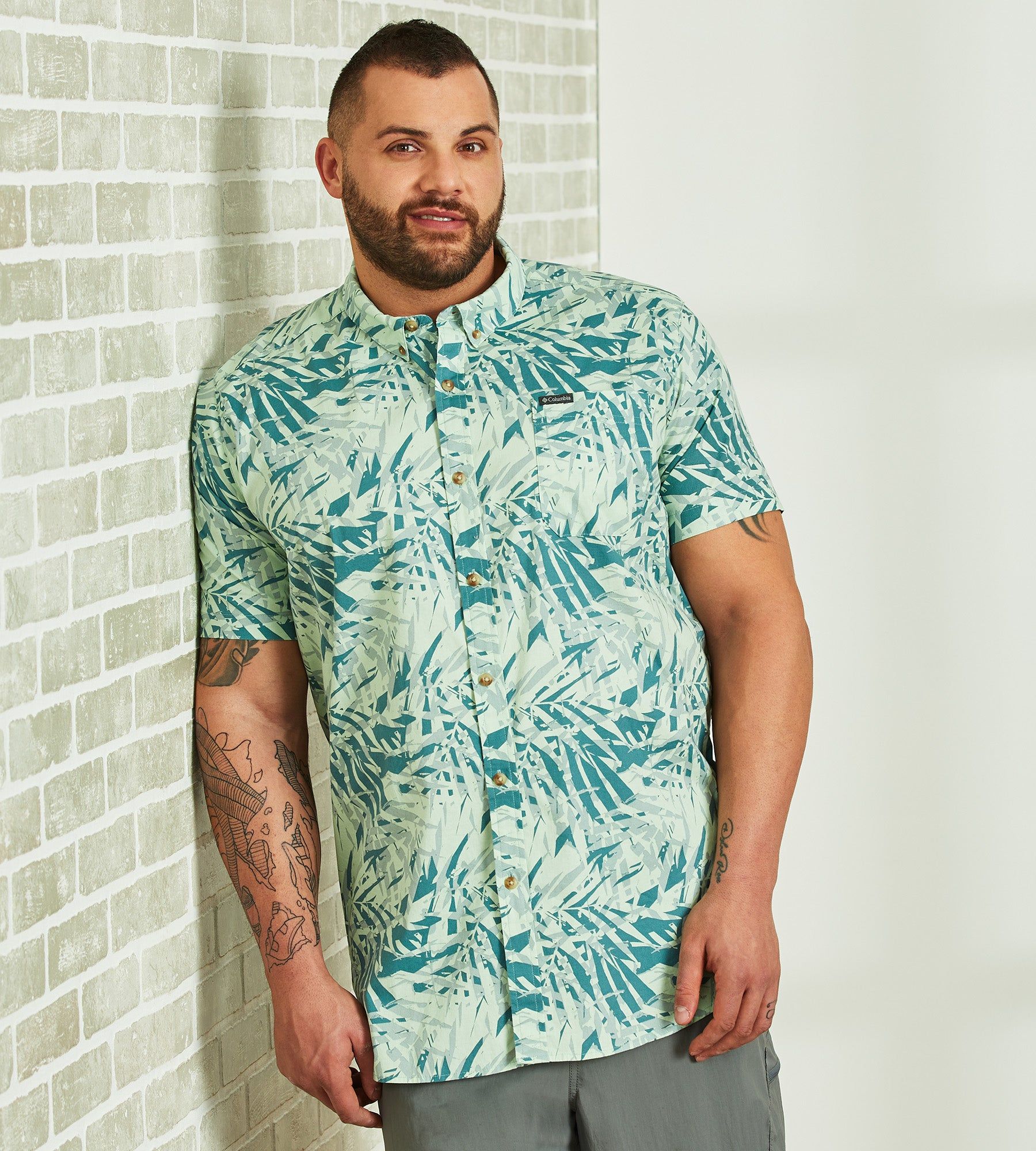 Rapid Rivers Short Sleeve Sport Shirt sold by George Richards product image thumbnail 6