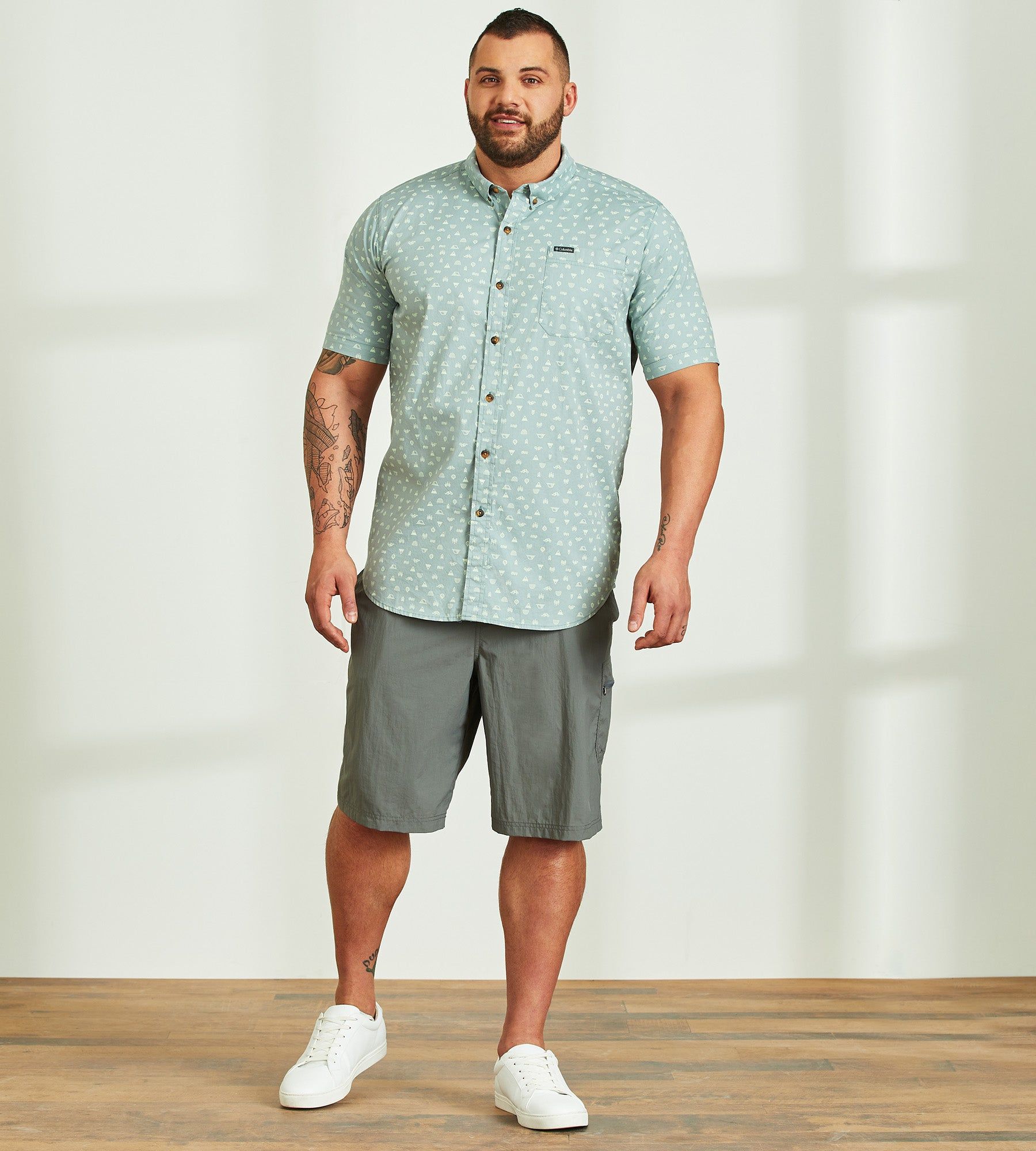 Rapid Rivers Short Sleeve Sport Shirt sold by George Richards product image thumbnail 5