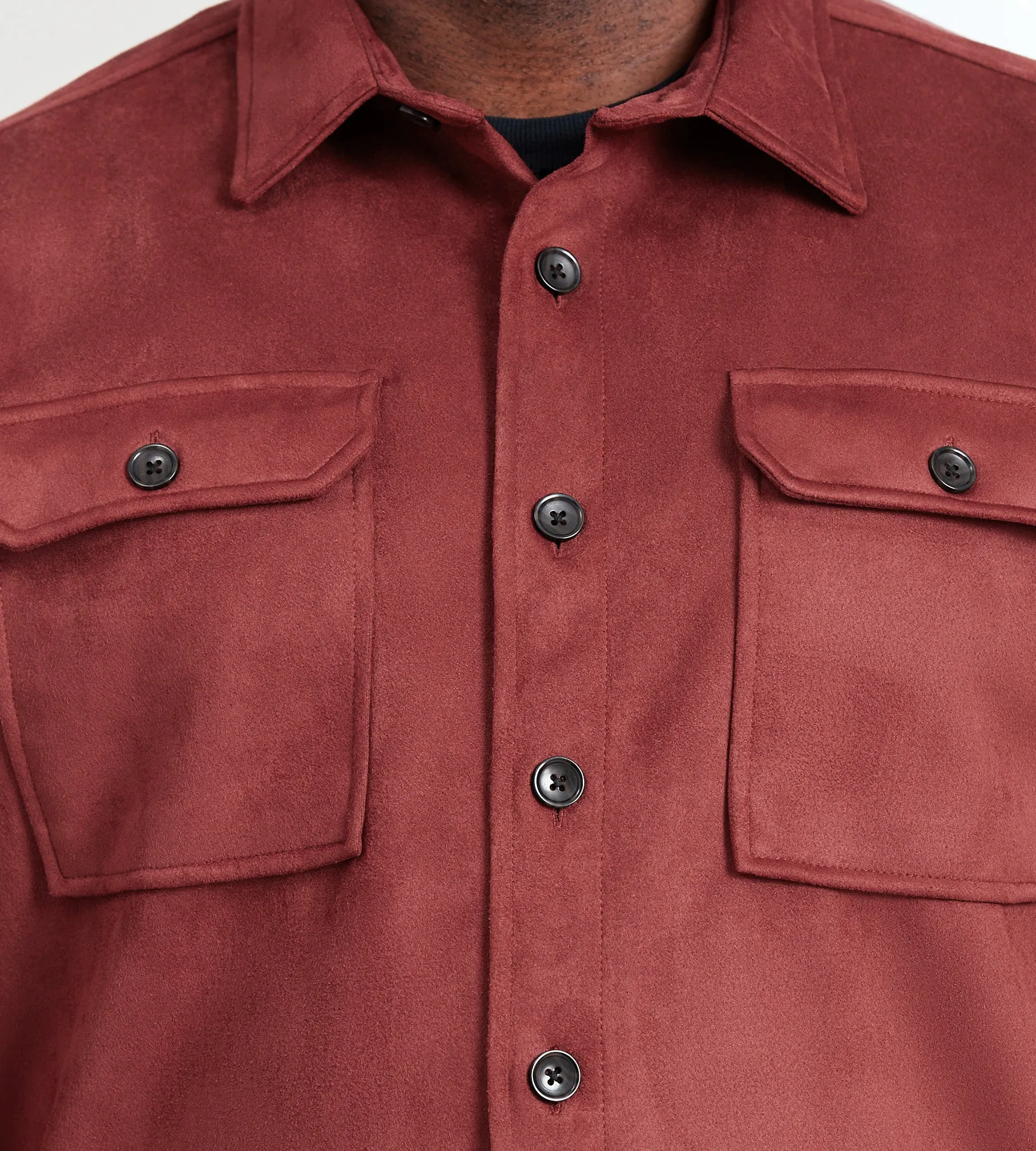 Moleskin Overshirt sold by George Richards product image thumbnail 2
