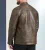 Vegan Leather Moto Jacket sold by George Richards