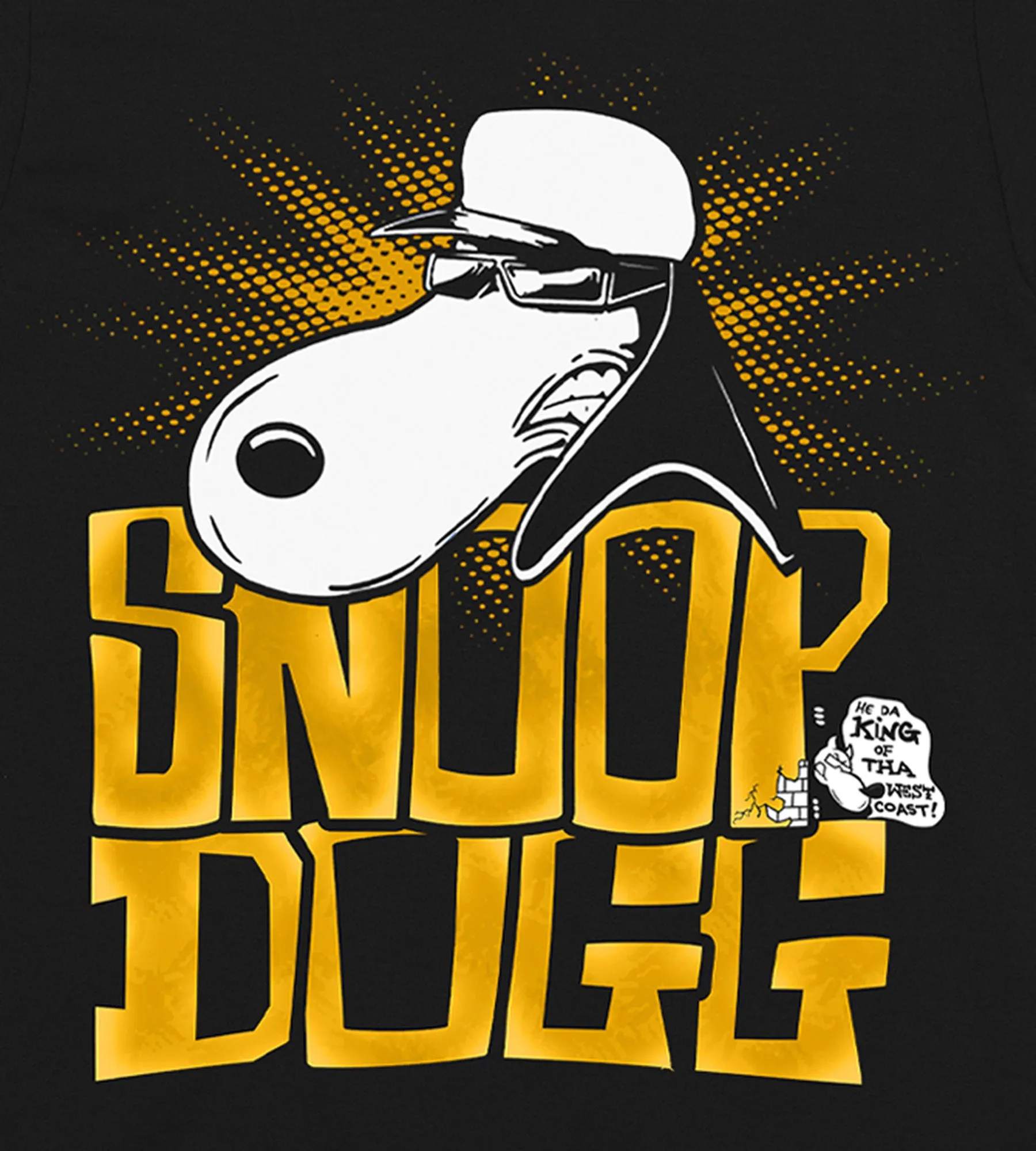 Snoop Dogg Graphic Tee sold by George Richards product image thumbnail 2