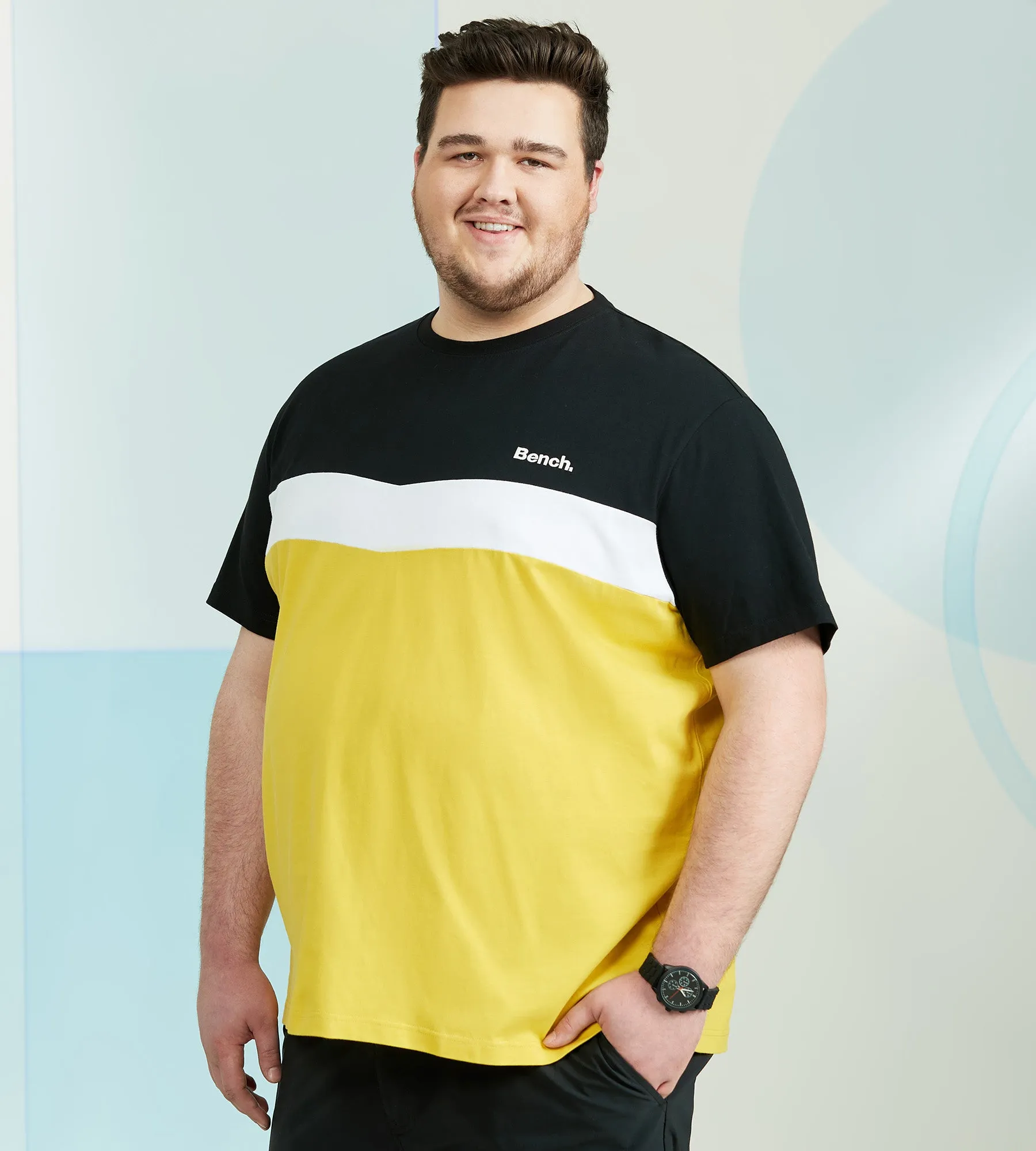 Colour-Block Tee sold by George Richards