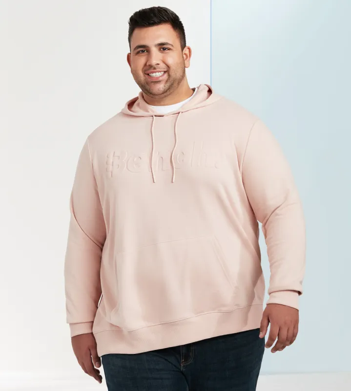 Embossed Logo Pull Over Hoodie sold by George Richards