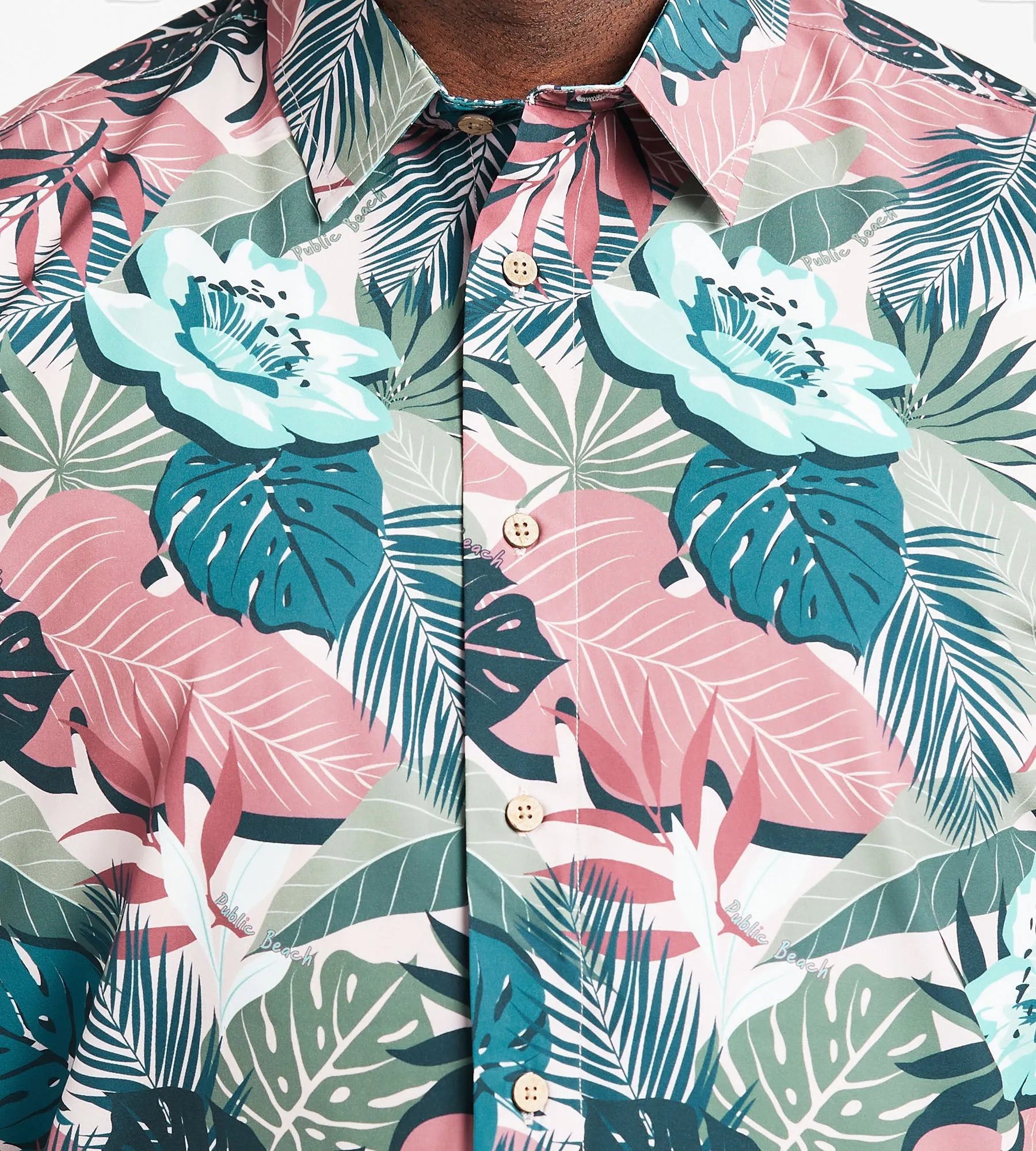 Allover Tropical Leaf sold by George Richards product image thumbnail 2