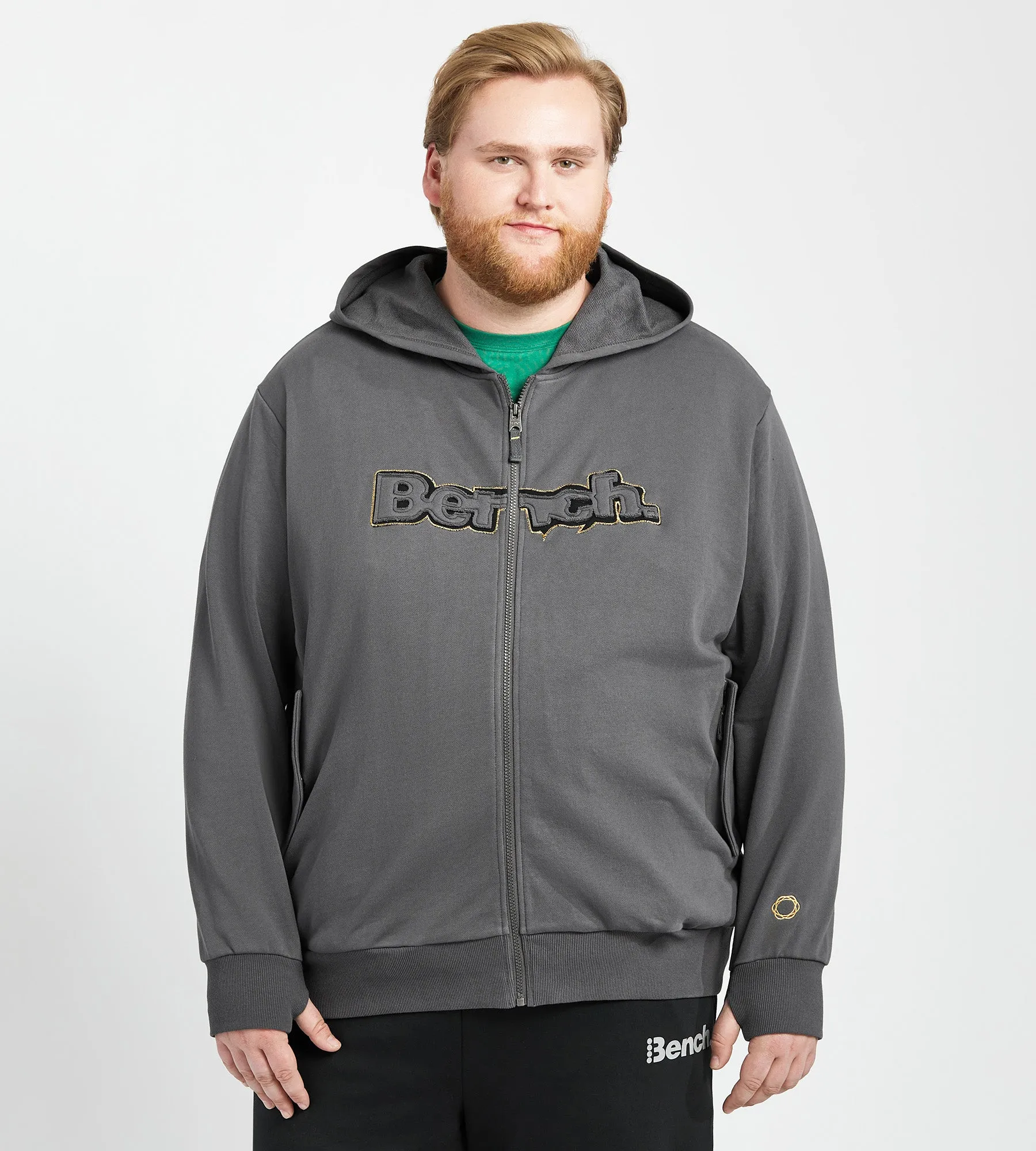 Distressed Logo Hoodie sold by George Richards