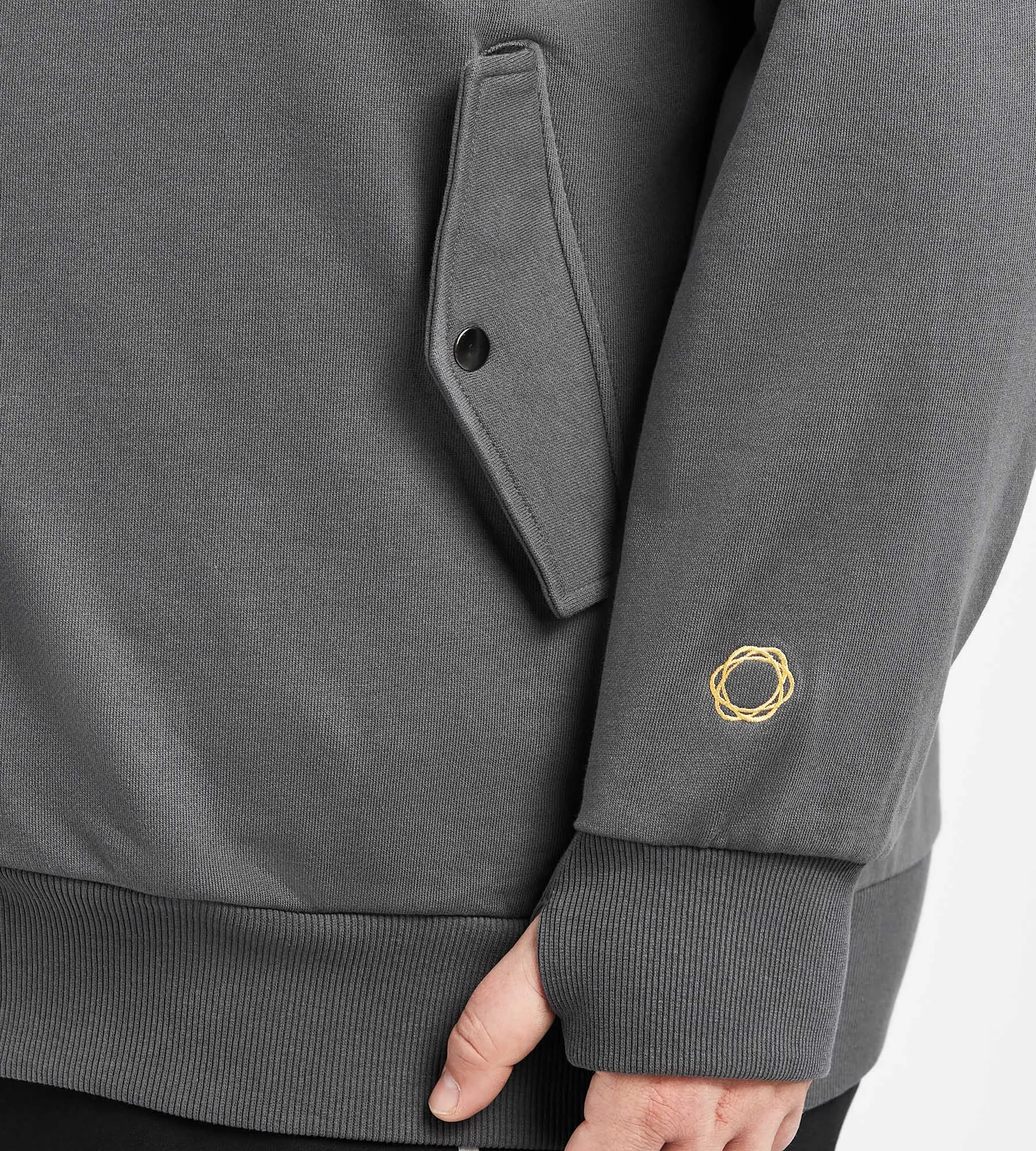 Distressed Logo Hoodie sold by George Richards product image thumbnail 5