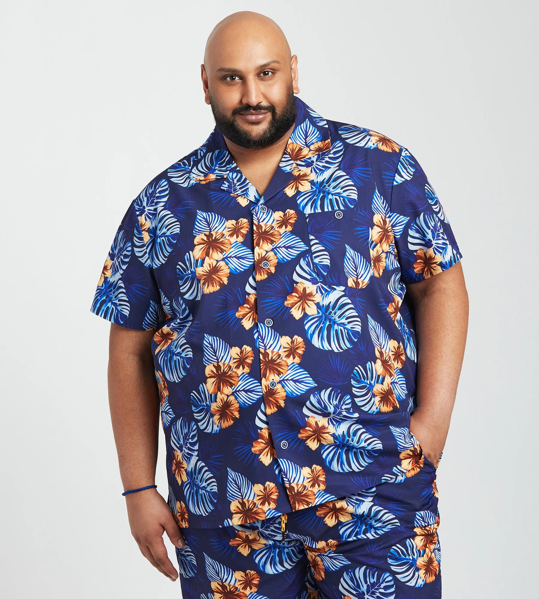 Floral Print Resort Shirt sold by George Richards