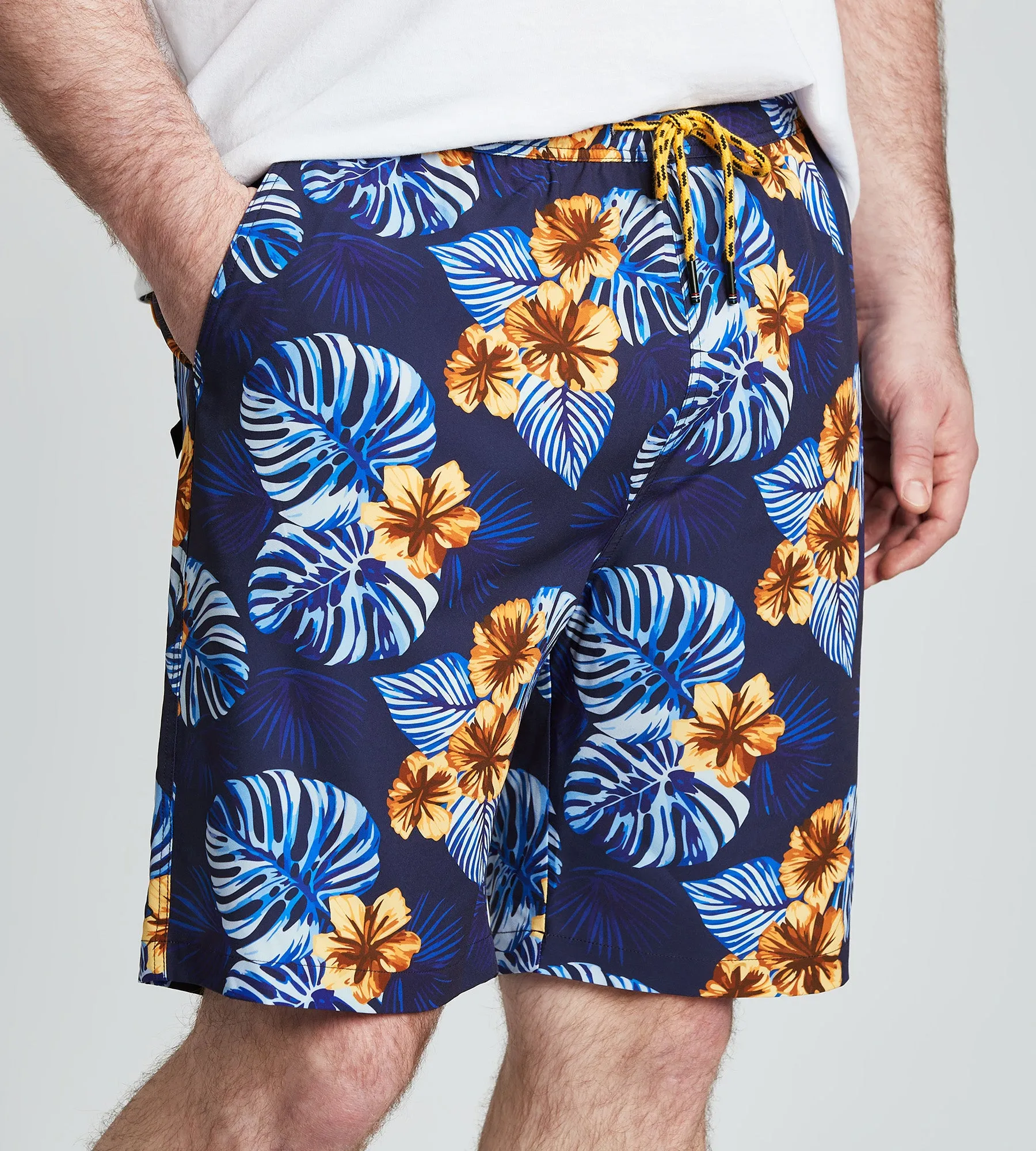 Floral Print Swim Shorts sold by George Richards