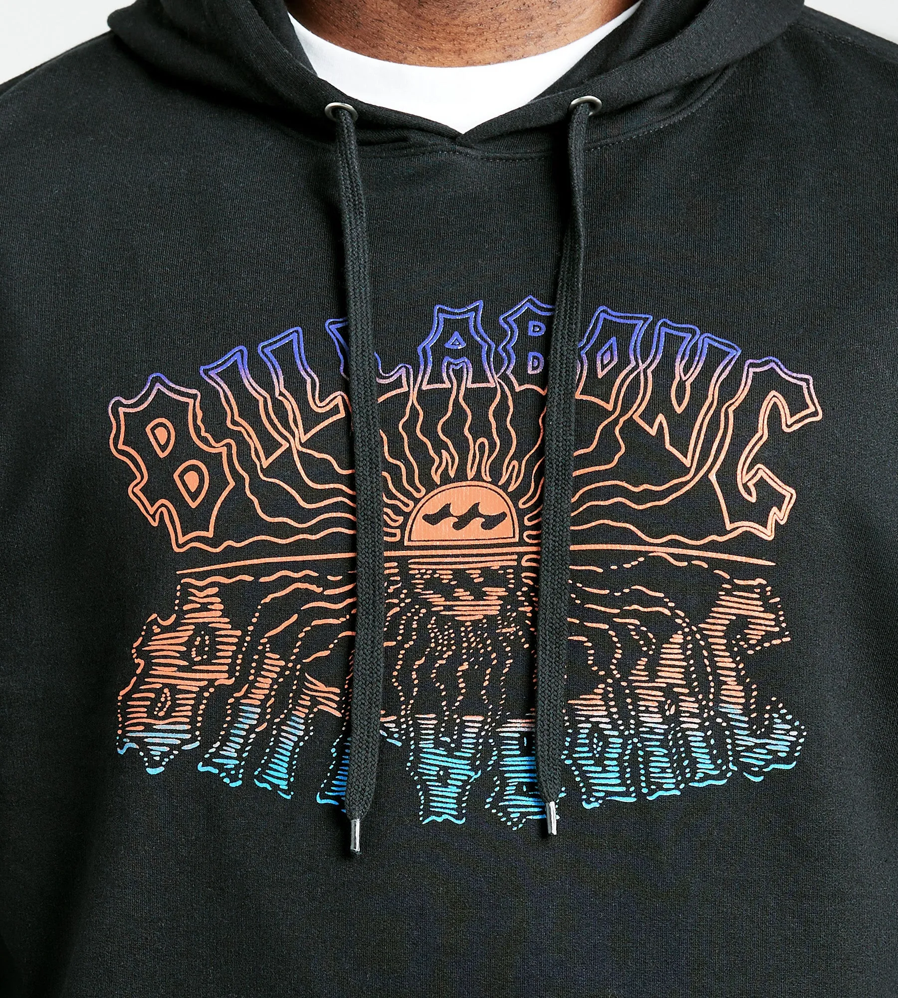 Reflection Logo Pull Over Hoodie sold by George Richards product image thumbnail 4