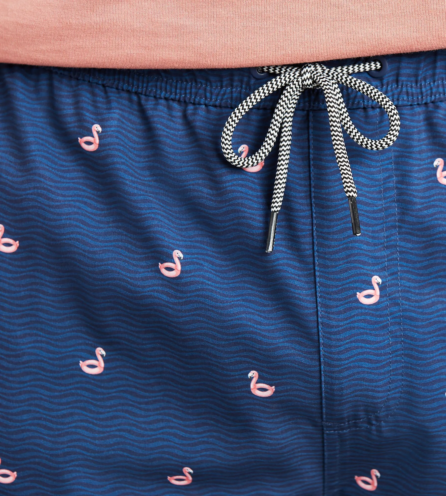 Flamingo Print Swim Shorts sold by George Richards product image thumbnail 2