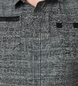 Tonal Textured Short Sleeve Sport Shirt sold by George Richards