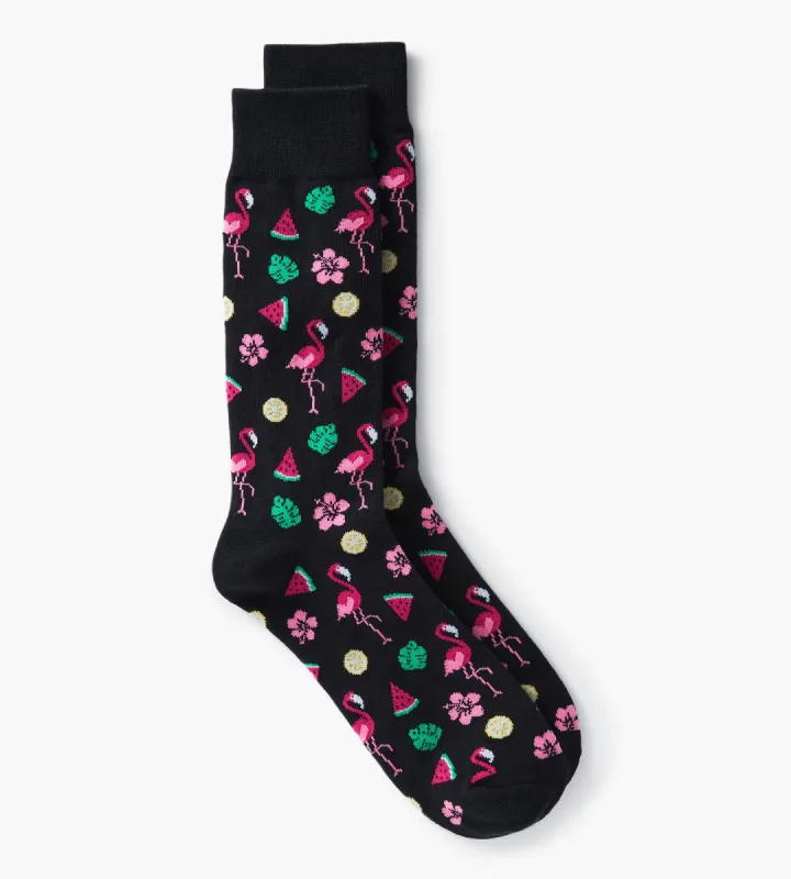 Flamingo And Watermelon Socks sold by George Richards