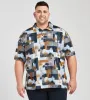 Abstract Palm Print Polo sold by George Richards