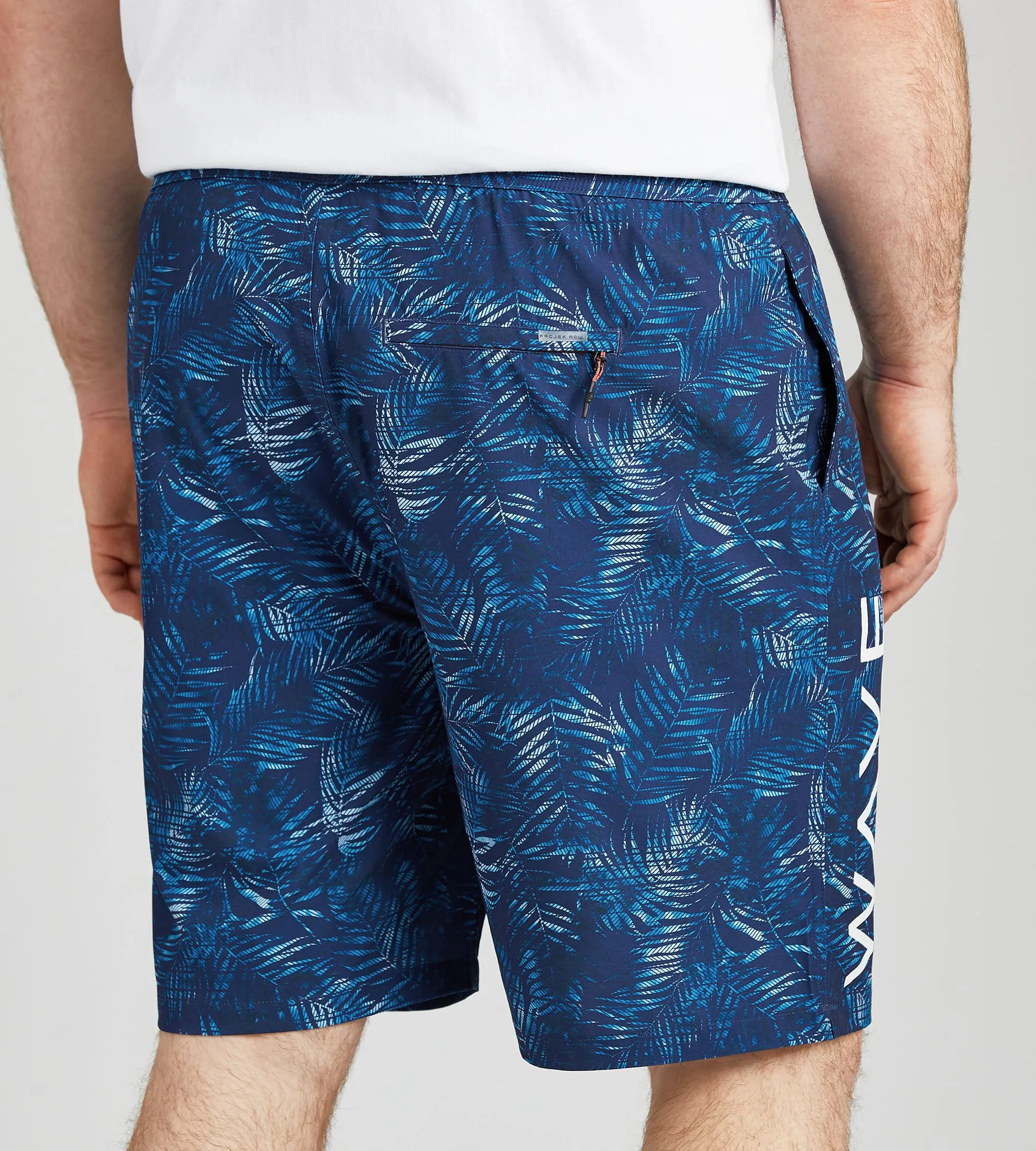 Palm Leaf Print Swim Shorts sold by George Richards product image thumbnail 3
