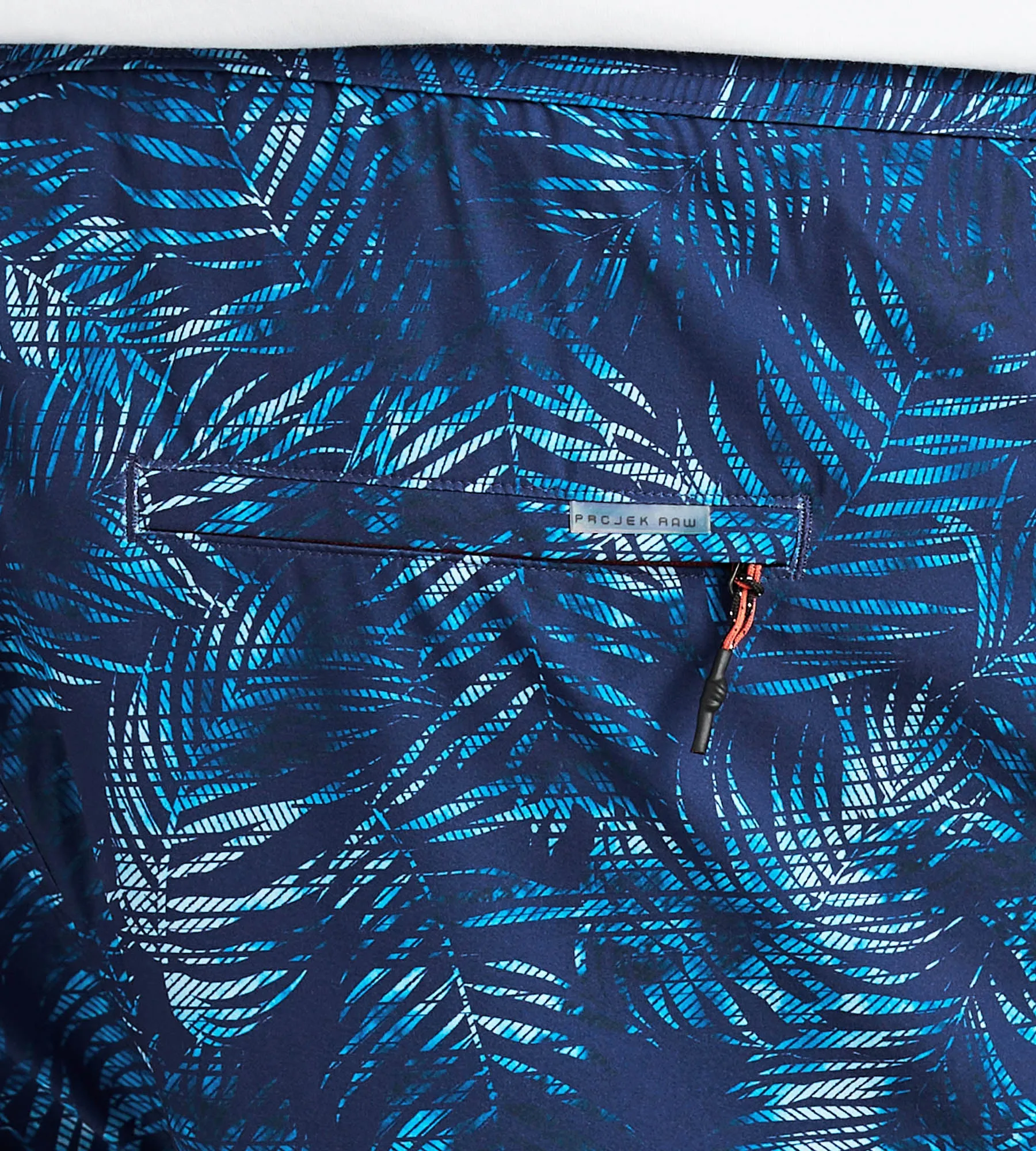 Palm Leaf Print Swim Shorts sold by George Richards product image thumbnail 4