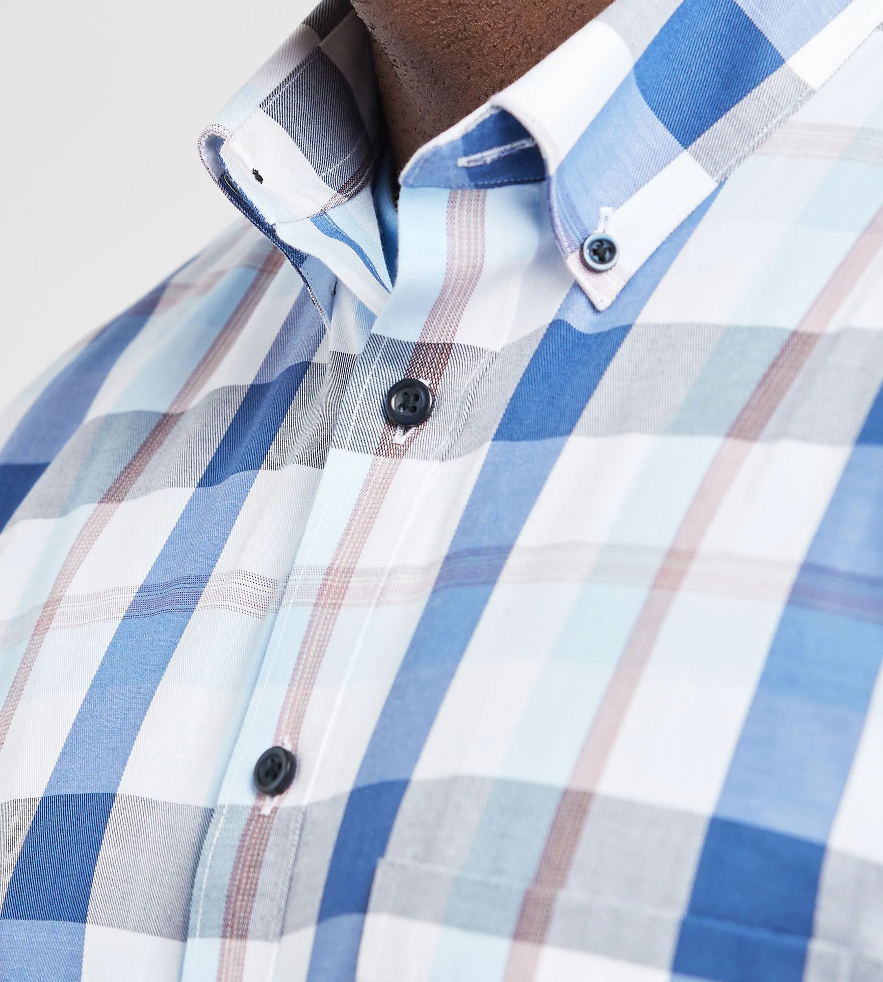Easy Care Plaid Casual Shirt sold by George Richards product image thumbnail 3