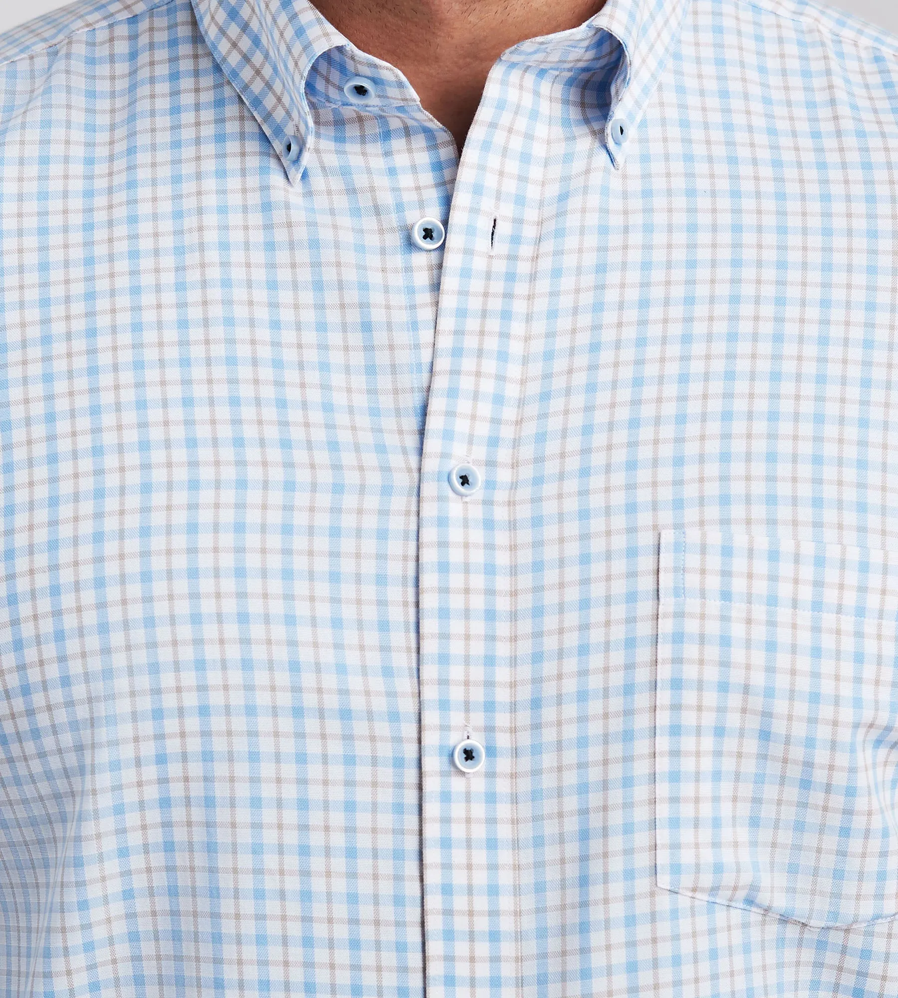 Easy Care Plaid Casual Shirt sold by George Richards product image thumbnail 2