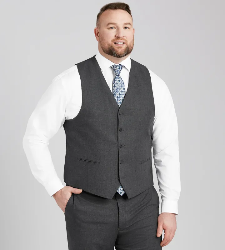 Modern Fit H-XTech Suit Separate Vest made by George Richards