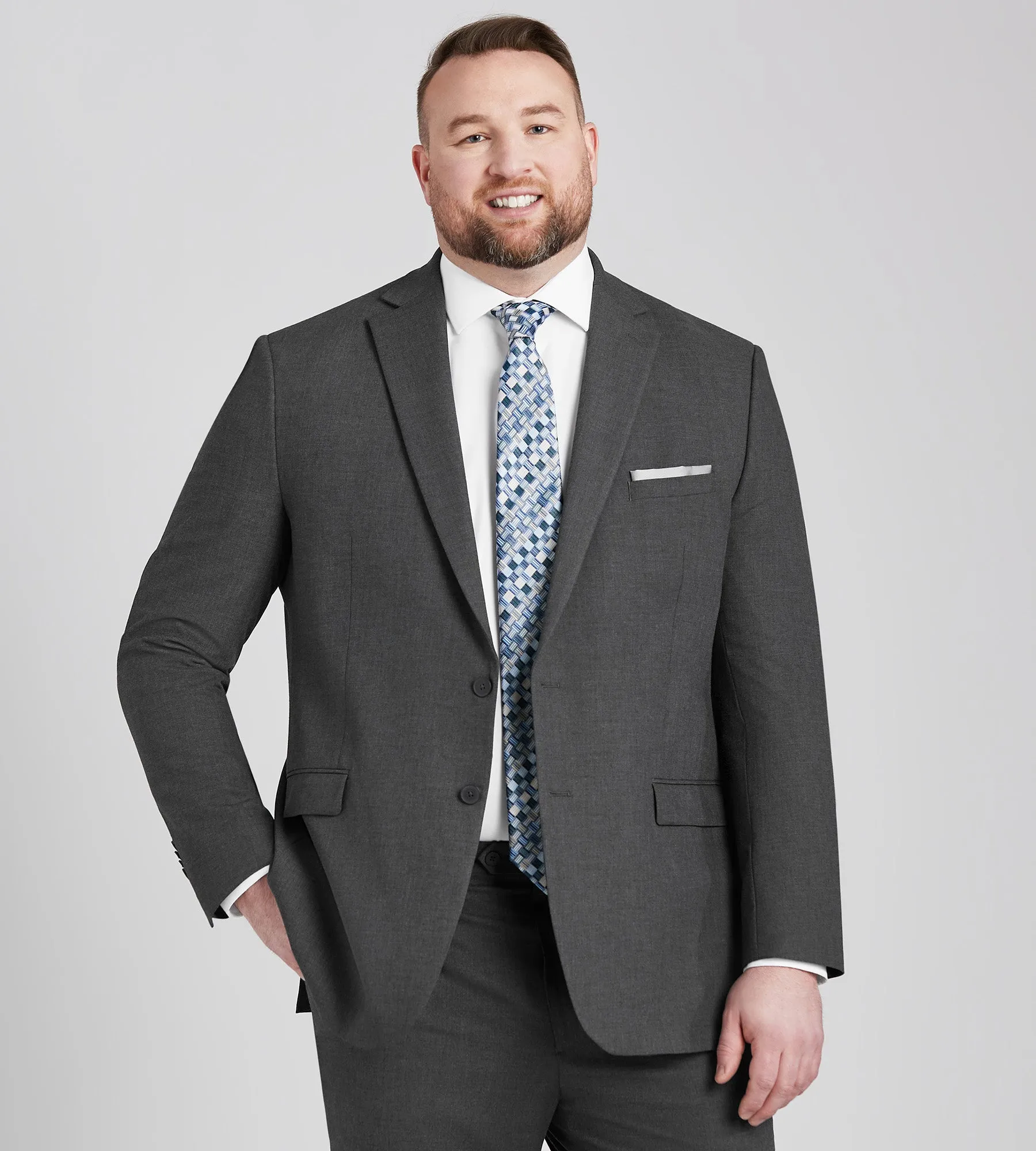 Modern Fit H-XTech Suit Separate Jacket sold by George Richards