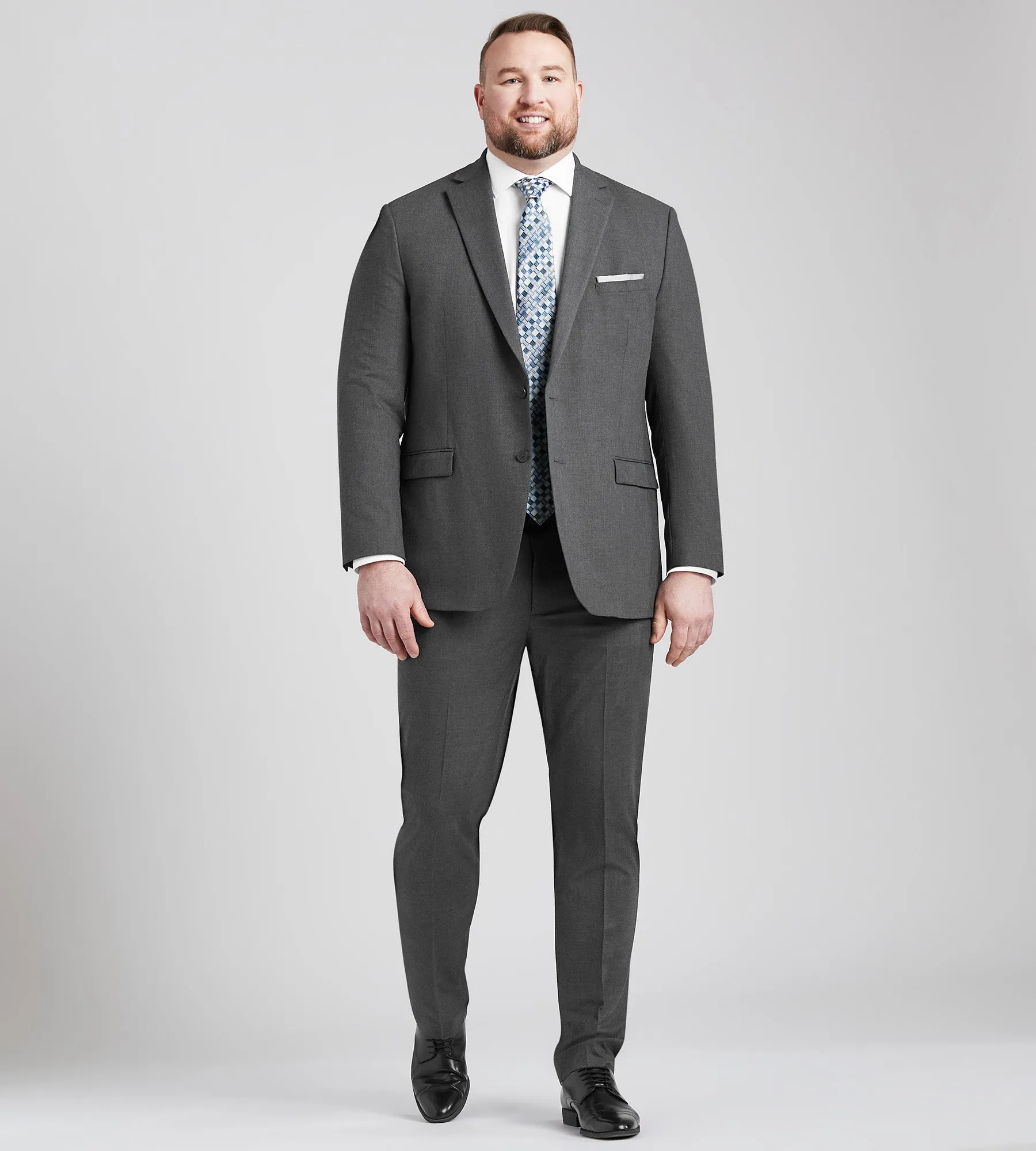 Modern Fit H-XTech Suit Separate Jacket sold by George Richards product image thumbnail 3