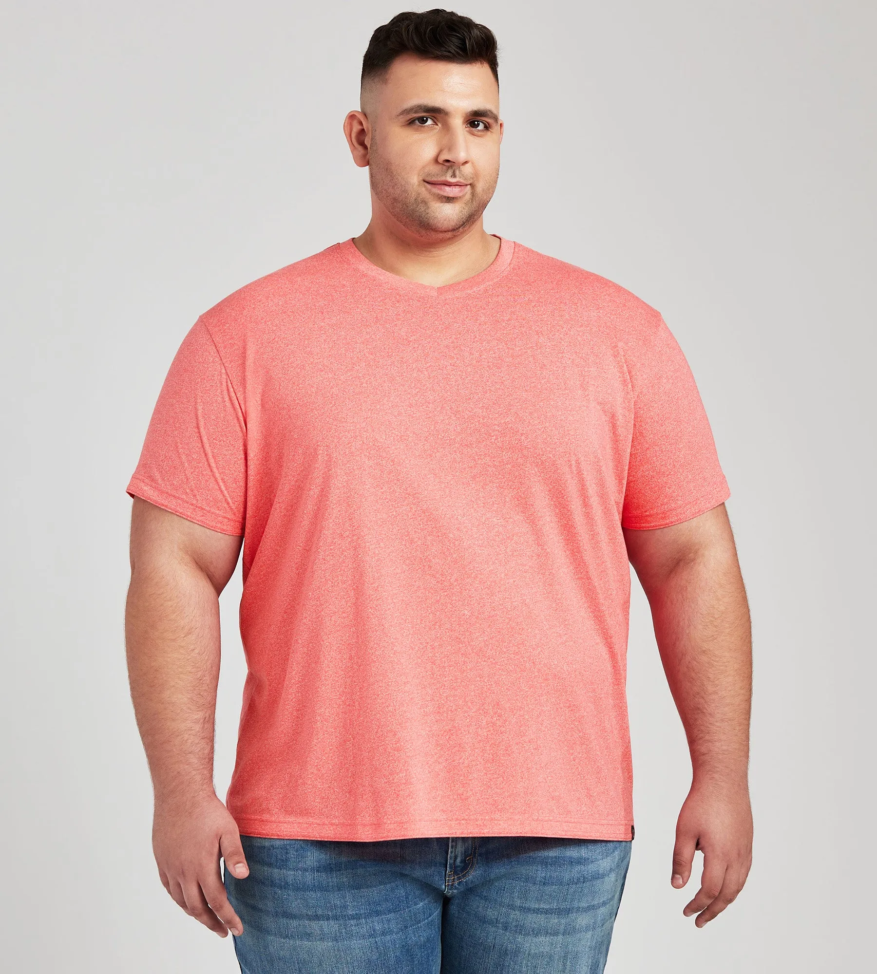 Ultimate V-Neck Marled Tee sold by George Richards product image thumbnail 3