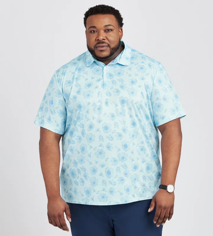Floral Print Polo sold by George Richards
