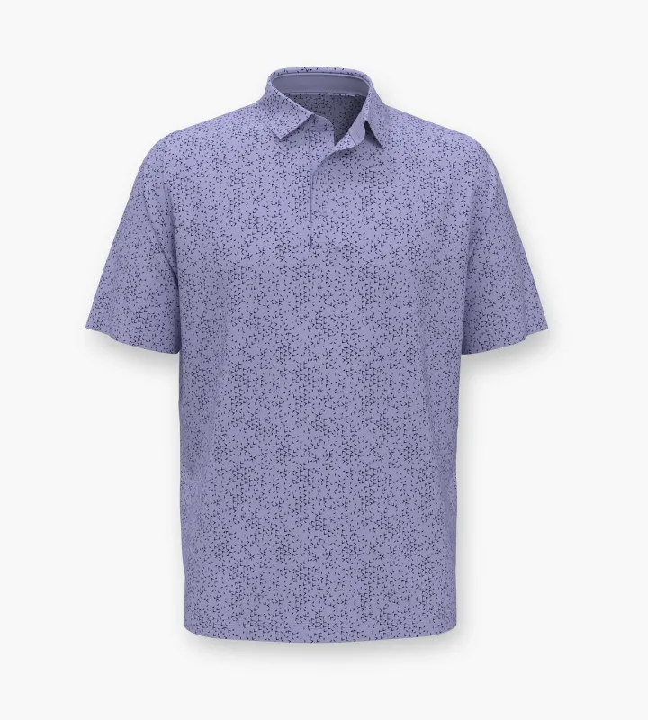 Chevron Printed Polo sold by George Richards