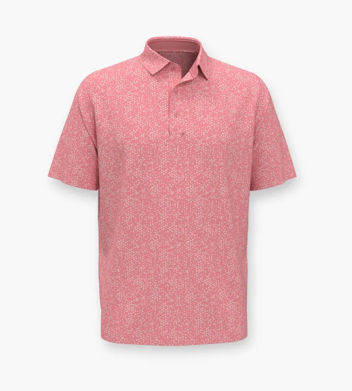 Chevron Printed Polo sold by George Richards