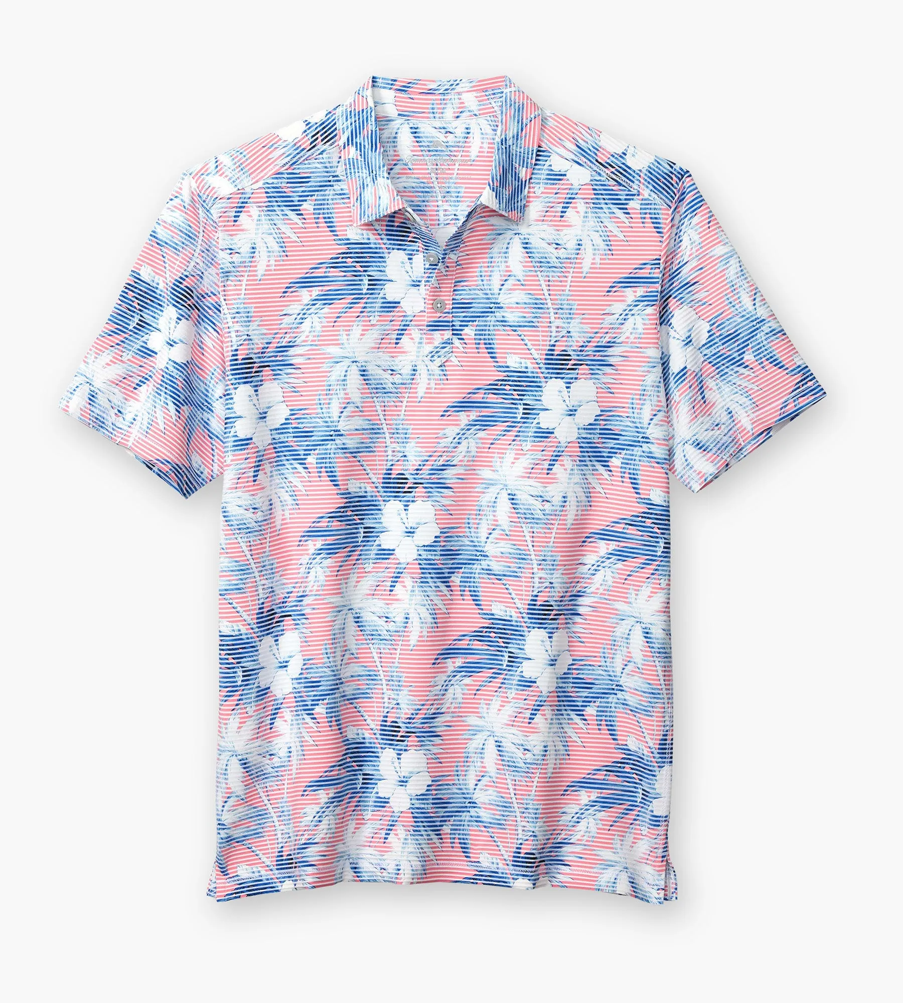 Costa Wave Hibiscus Polo sold by George Richards