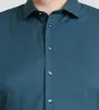 Short Sleeve Tonal Jacquard Casual Shirt sold by George Richards